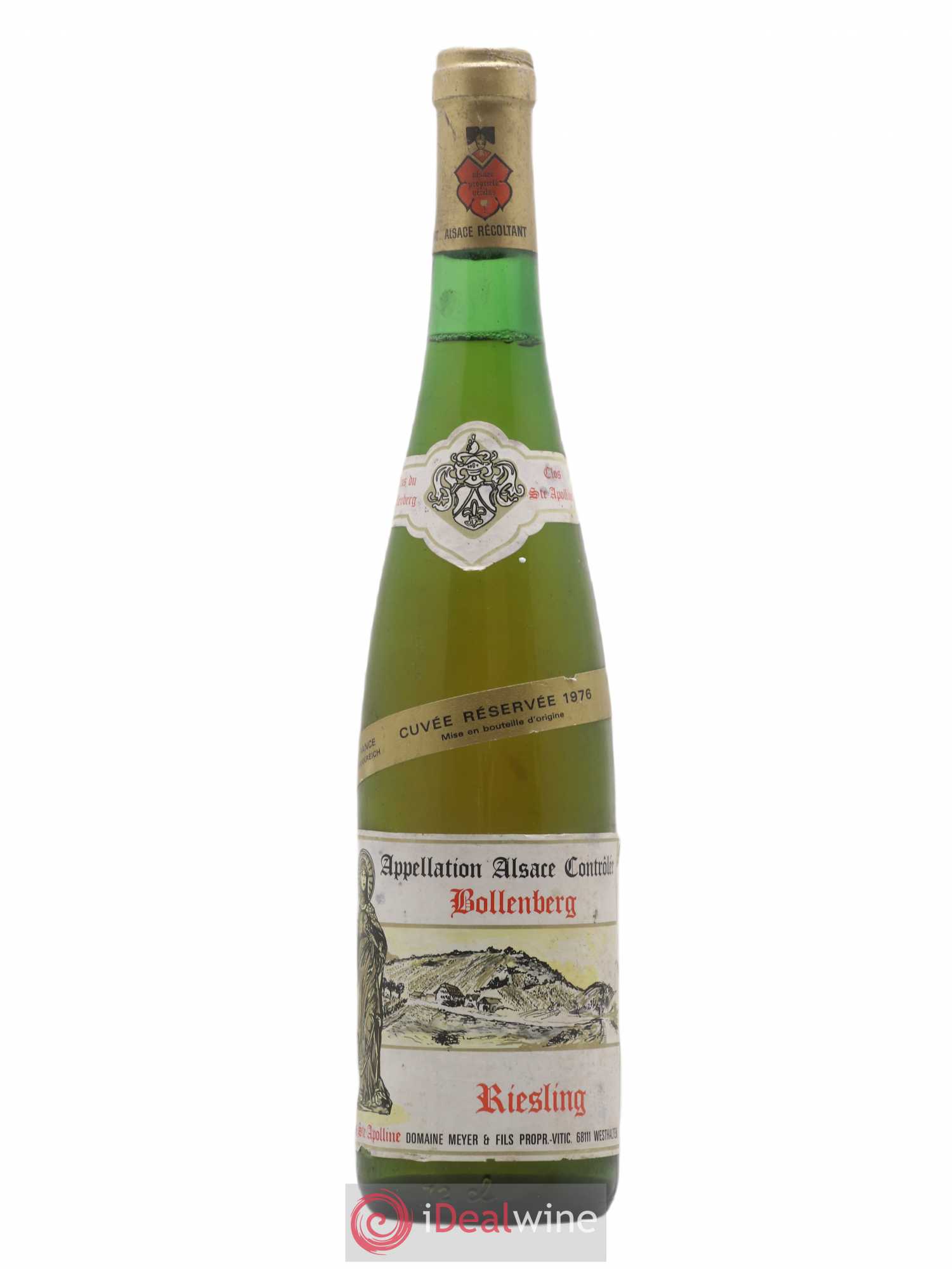 Alsace Riesling Bollenberg Cuvée Reservee Meyer Et Fils 1976 - Posten von 1 Flasche - 0