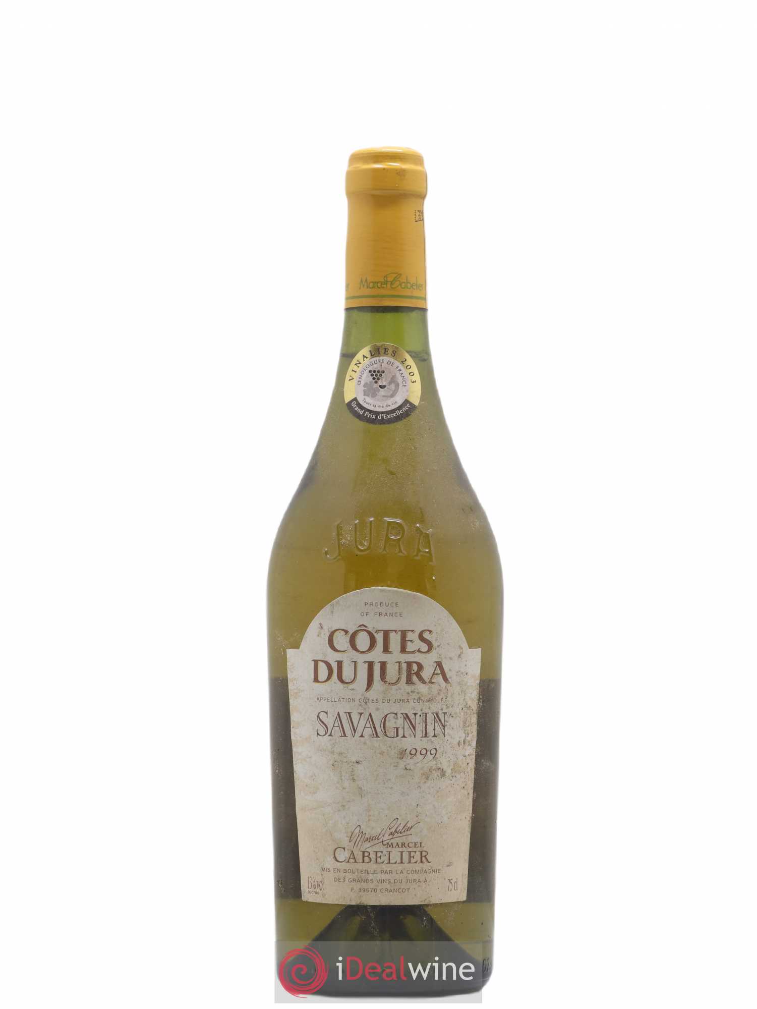 Côtes du Jura Savagnin Marcel Cabelier 1999 - Posten von 1 Flasche - 0