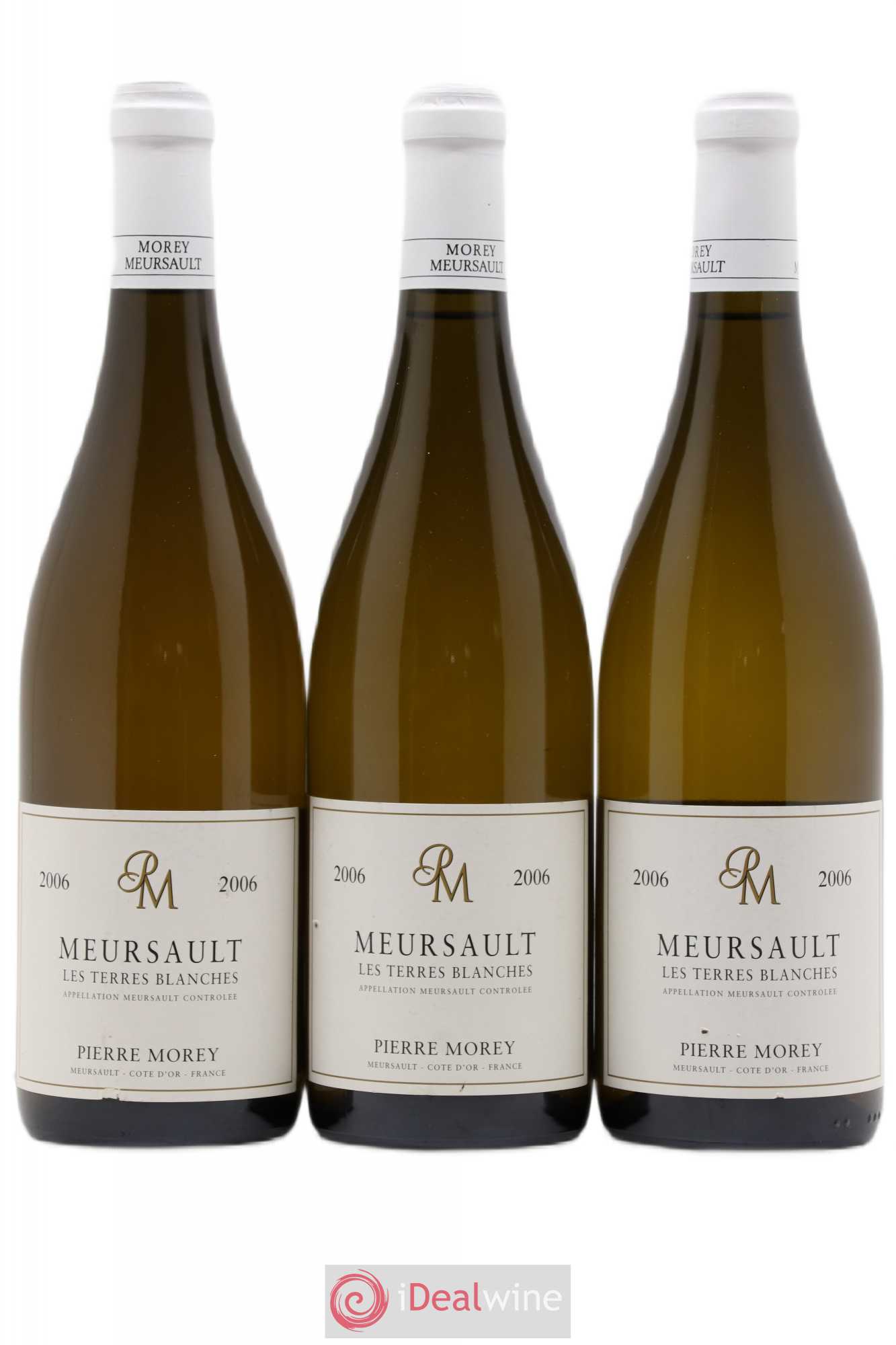 Meursault Les Terres Blanches Pierre Morey (Domaine) 2006 - Lot de 3 bouteilles - 0