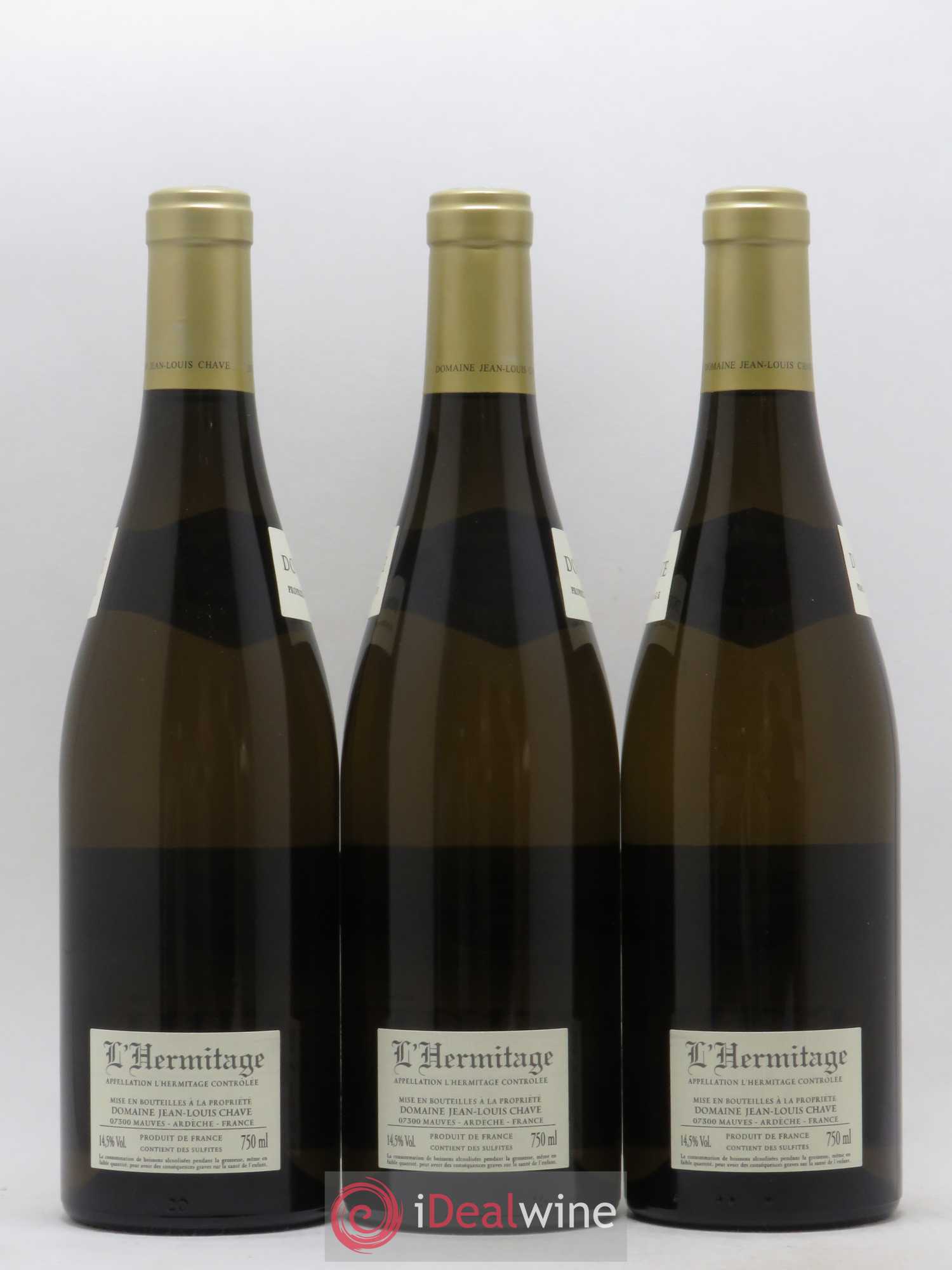 Hermitage Jean-Louis Chave 2013 - Lot de 3 bouteilles - 1