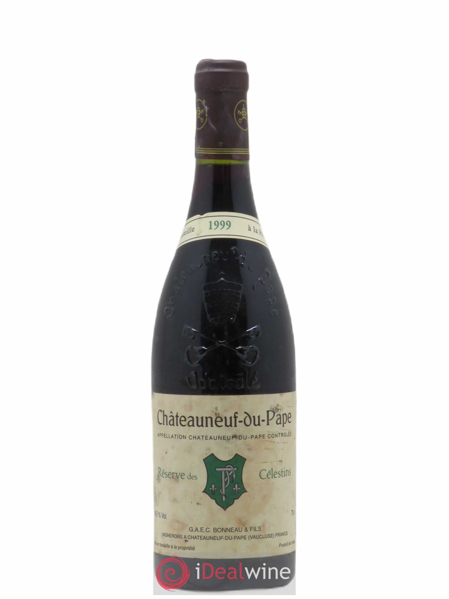 Châteauneuf-du-Pape Réserve des Célestins Henri Bonneau & Fils 1999 - Lot de 1 bouteille - 0
