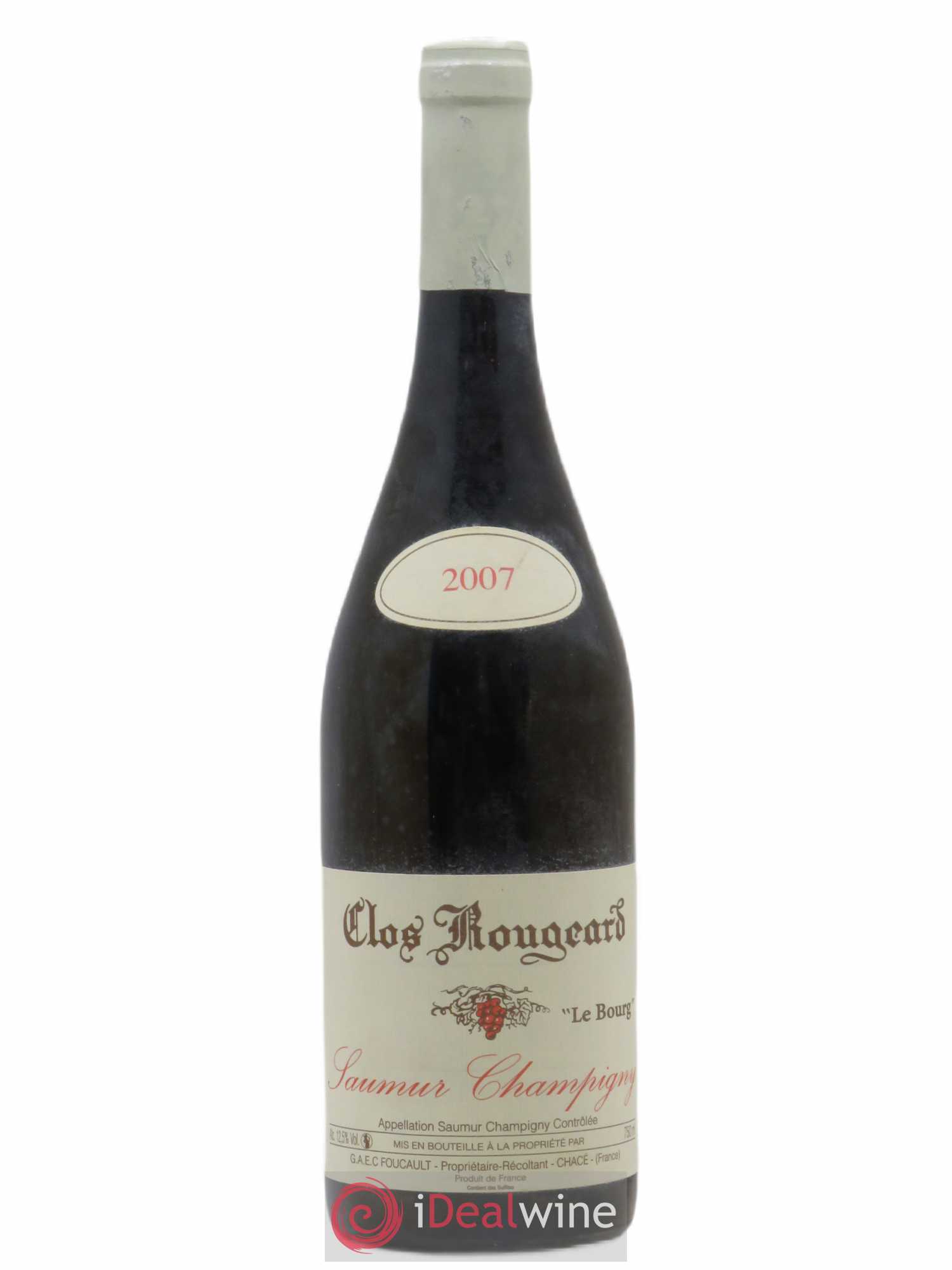 Saumur-Champigny Le Bourg Clos Rougeard 2007 - Lot de 1 bouteille - 0