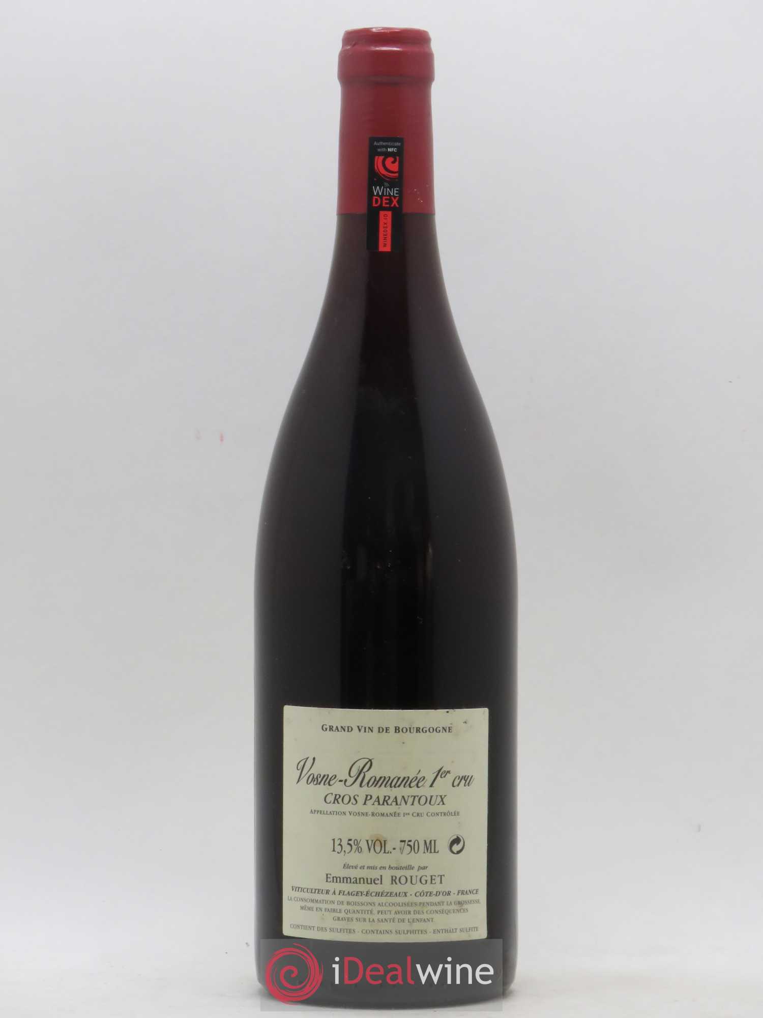Vosne-Romanée 1er Cru Cros Parantoux Emmanuel Rouget 2006 - Lot de 1 bouteille - 1