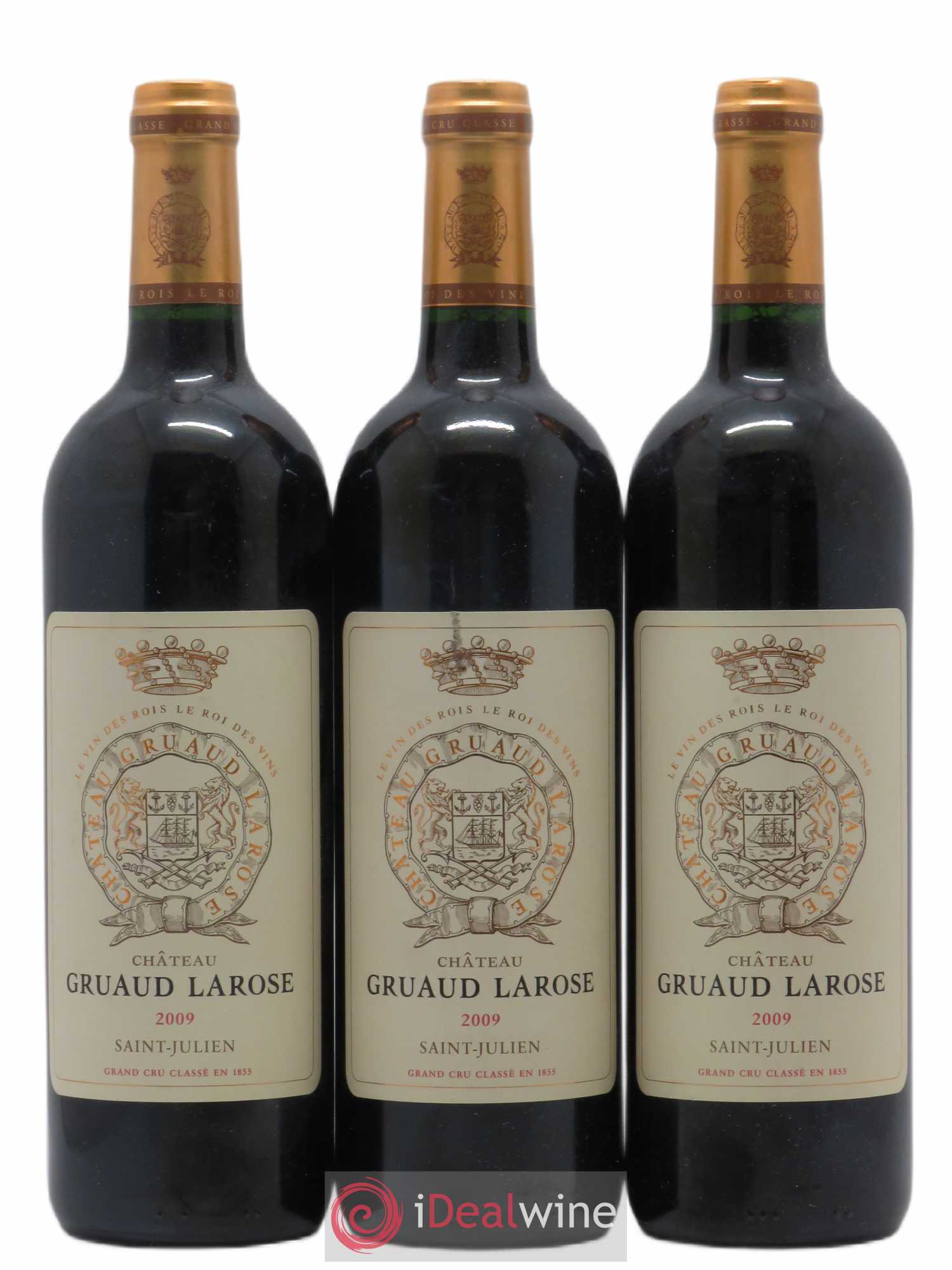 Château Gruaud Larose 2ème Grand Cru Classé 2009 - Lot de 3 bouteilles - 0