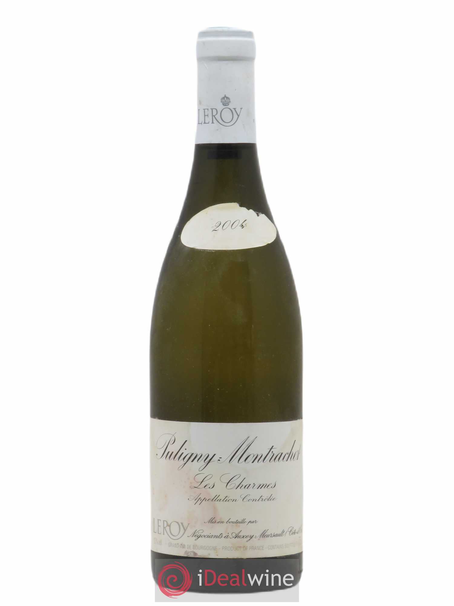 Puligny-Montrachet Les Charmes Leroy (sans prix de réserve) 2004 - Posten von 1 Flasche - 0