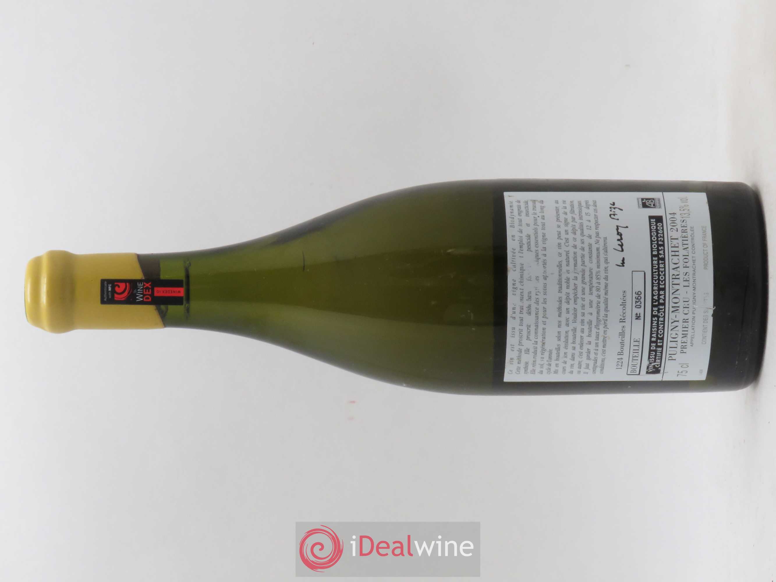 Puligny-Montrachet 1er Cru Les Folatières d'Auvenay (Domaine) 2004 - Lot de 1 bouteille - 1