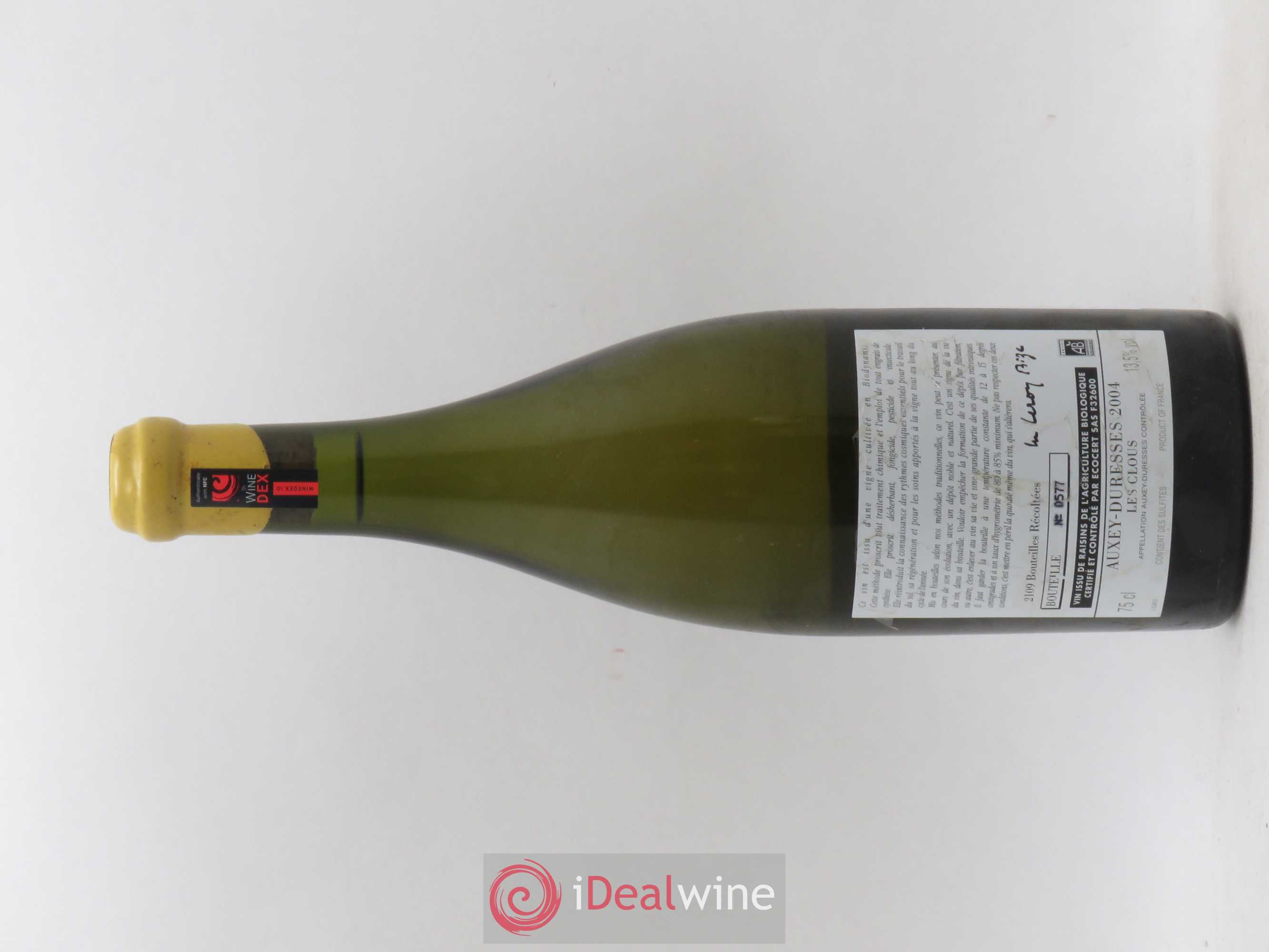 Auxey-Duresses Les Clous d'Auvenay (Domaine) 2004 - Lot de 1 bouteille - 1