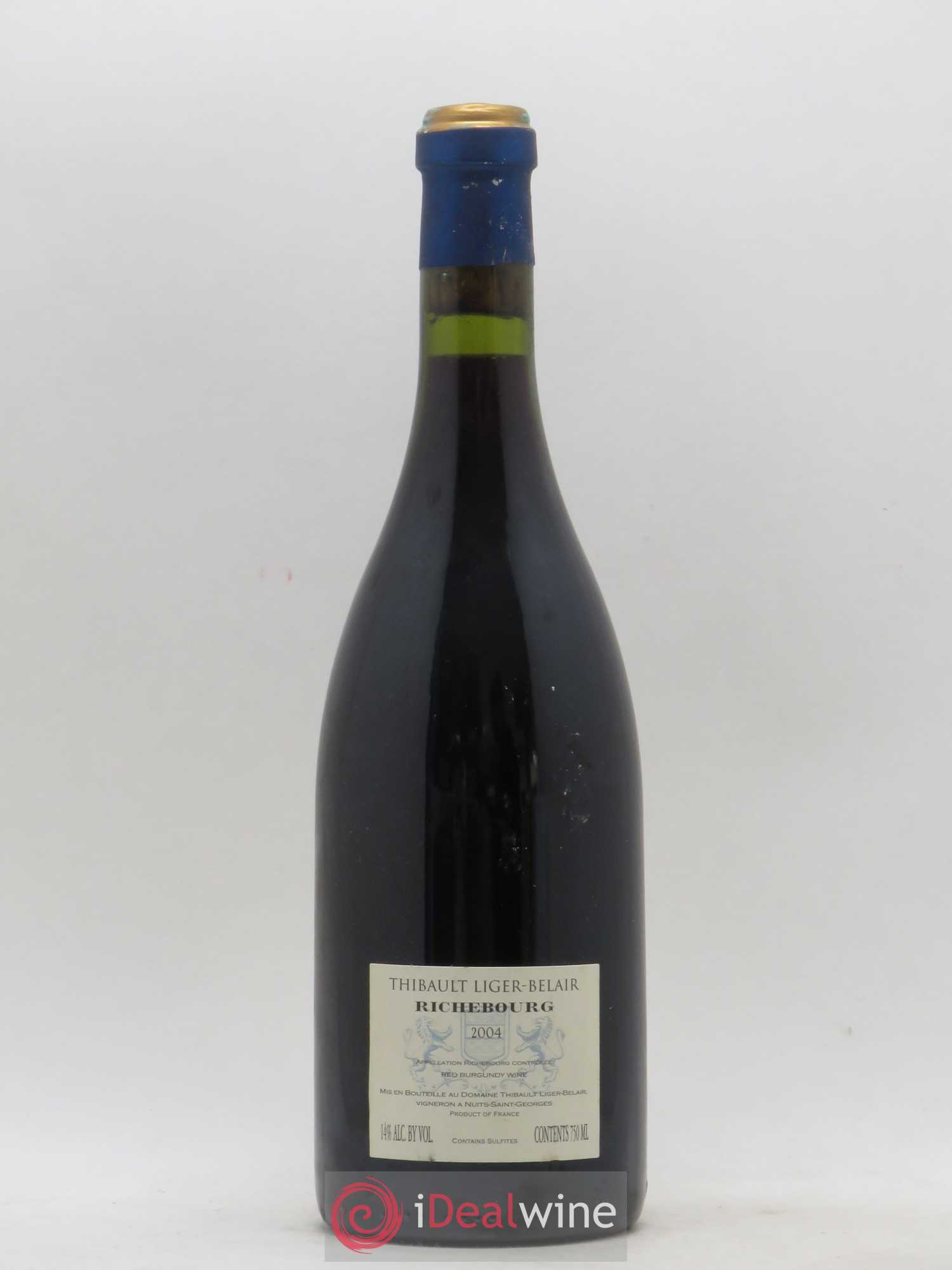 Richebourg Grand Cru Thibault Liger-Belair 2004 - Lot de 1 bouteille - 1
