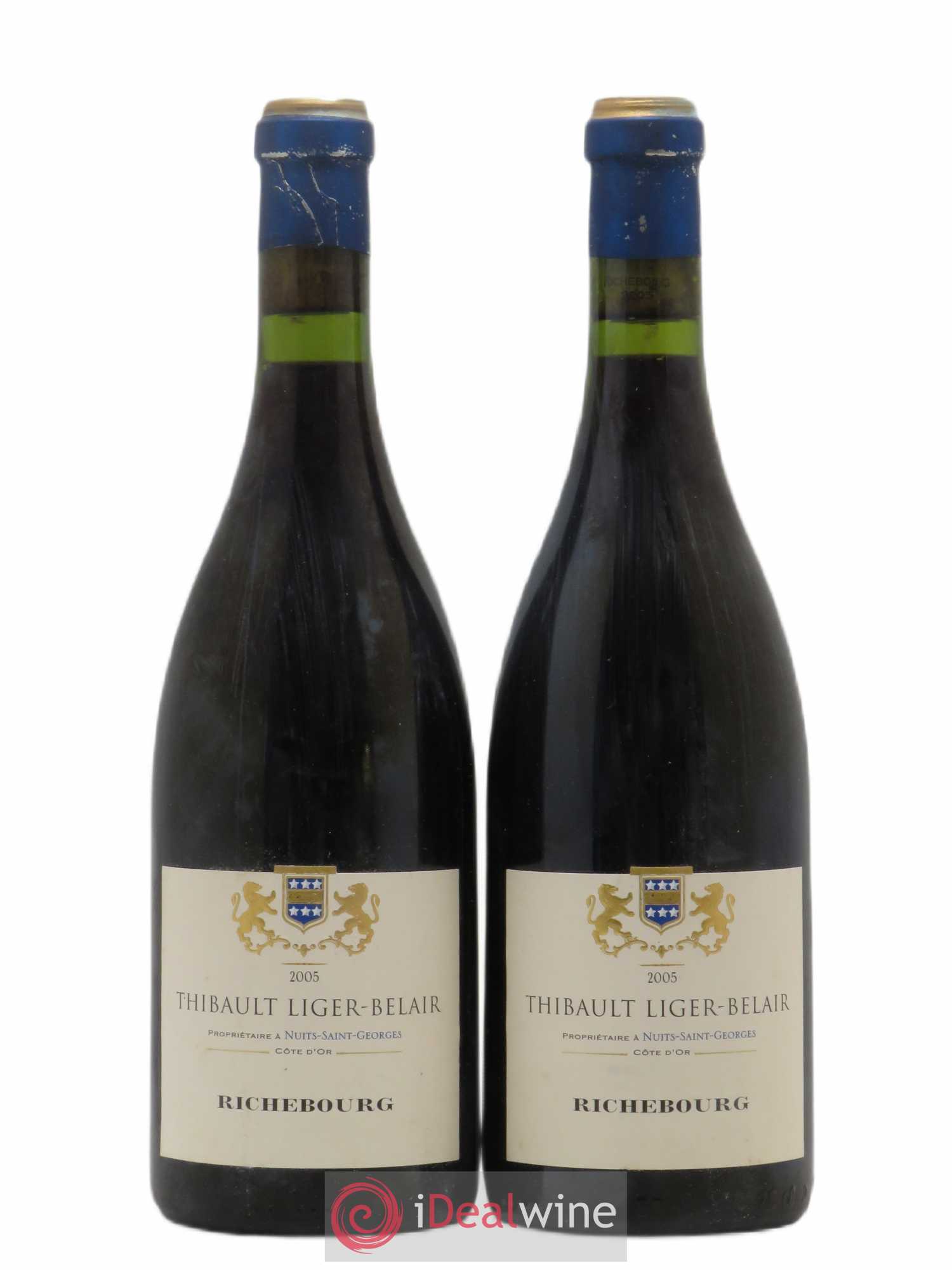 Richebourg Grand Cru Thibault Liger-Belair 2005 - Lot de 2 bouteilles - 0