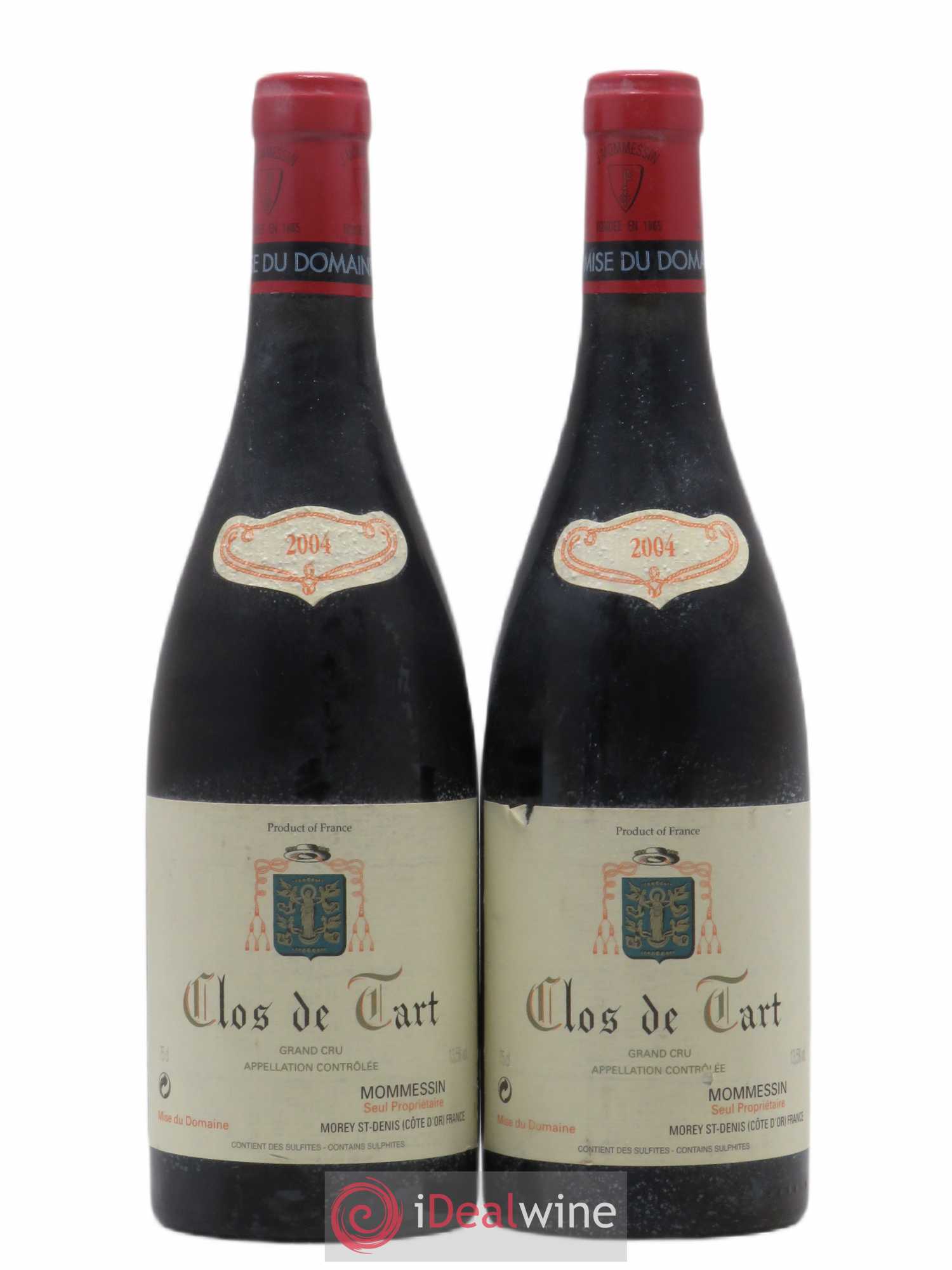Clos de Tart Grand Cru Clos de Tart 2004 - Lot de 2 bouteilles - 0