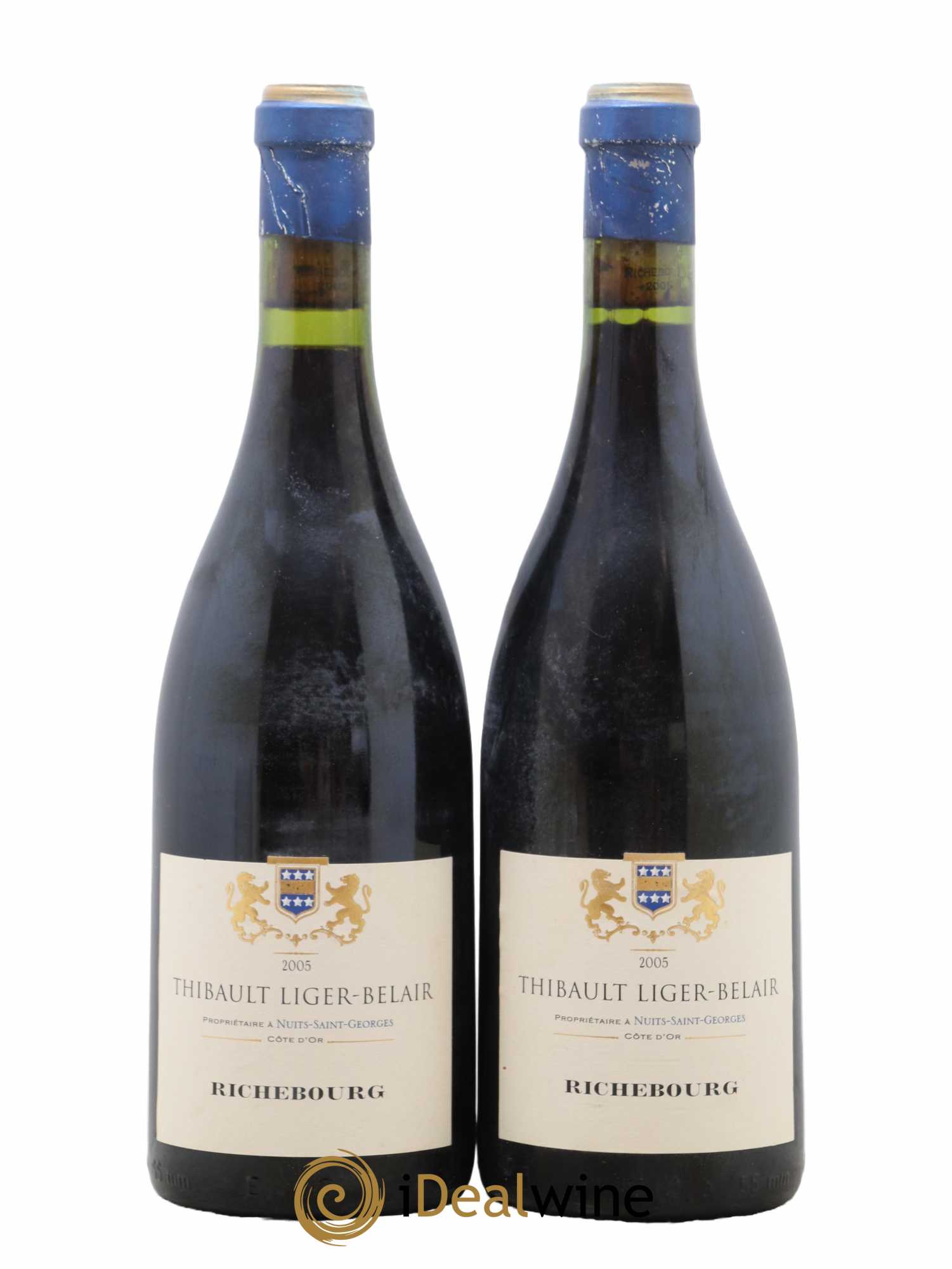Richebourg Grand Cru Thibault Liger-Belair 2005 - Lot de 2 bouteilles - 0