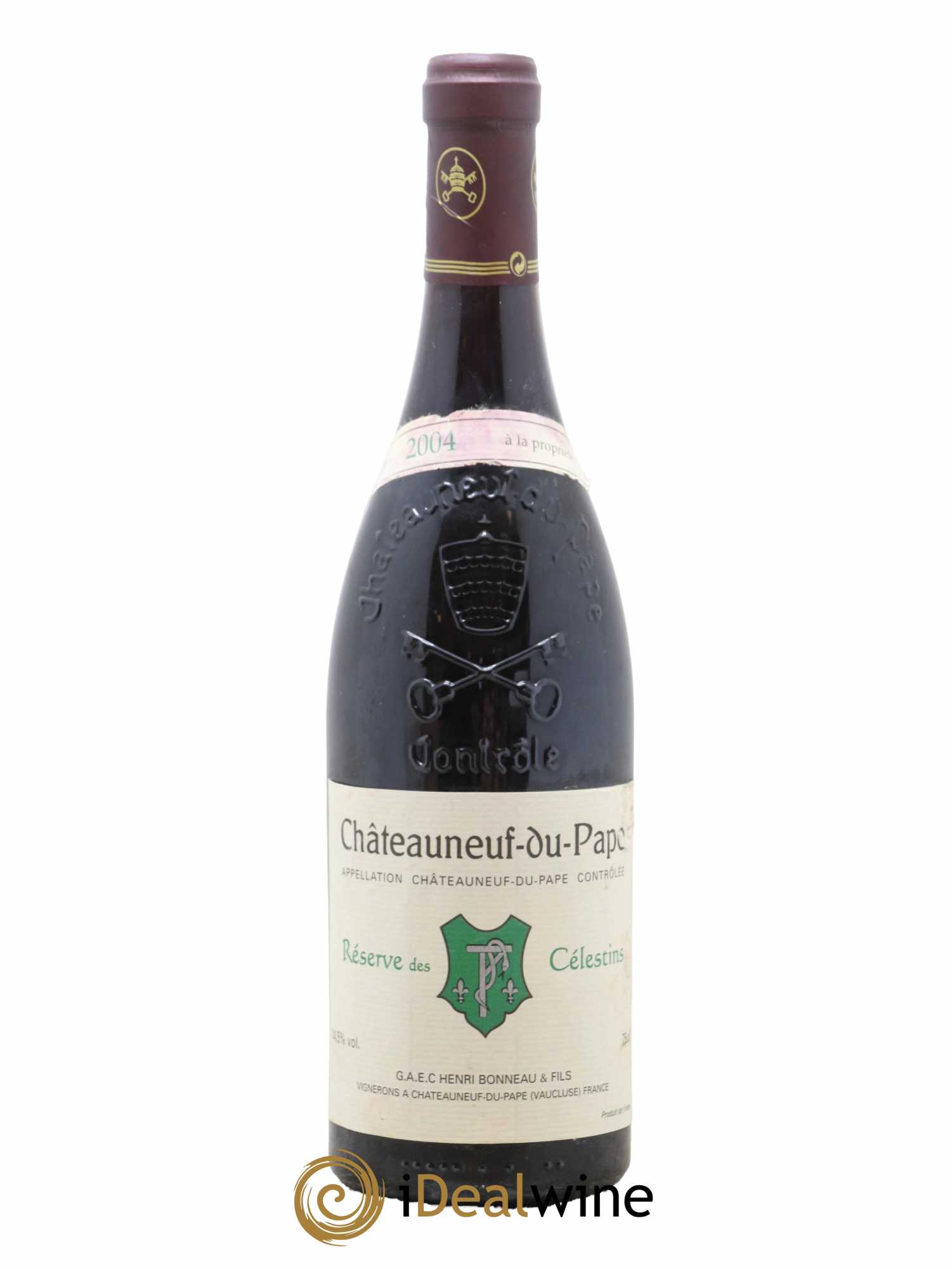 Châteauneuf-du-Pape Réserve des Célestins Henri Bonneau & Fils 2004 - Lot de 1 bouteille - 0