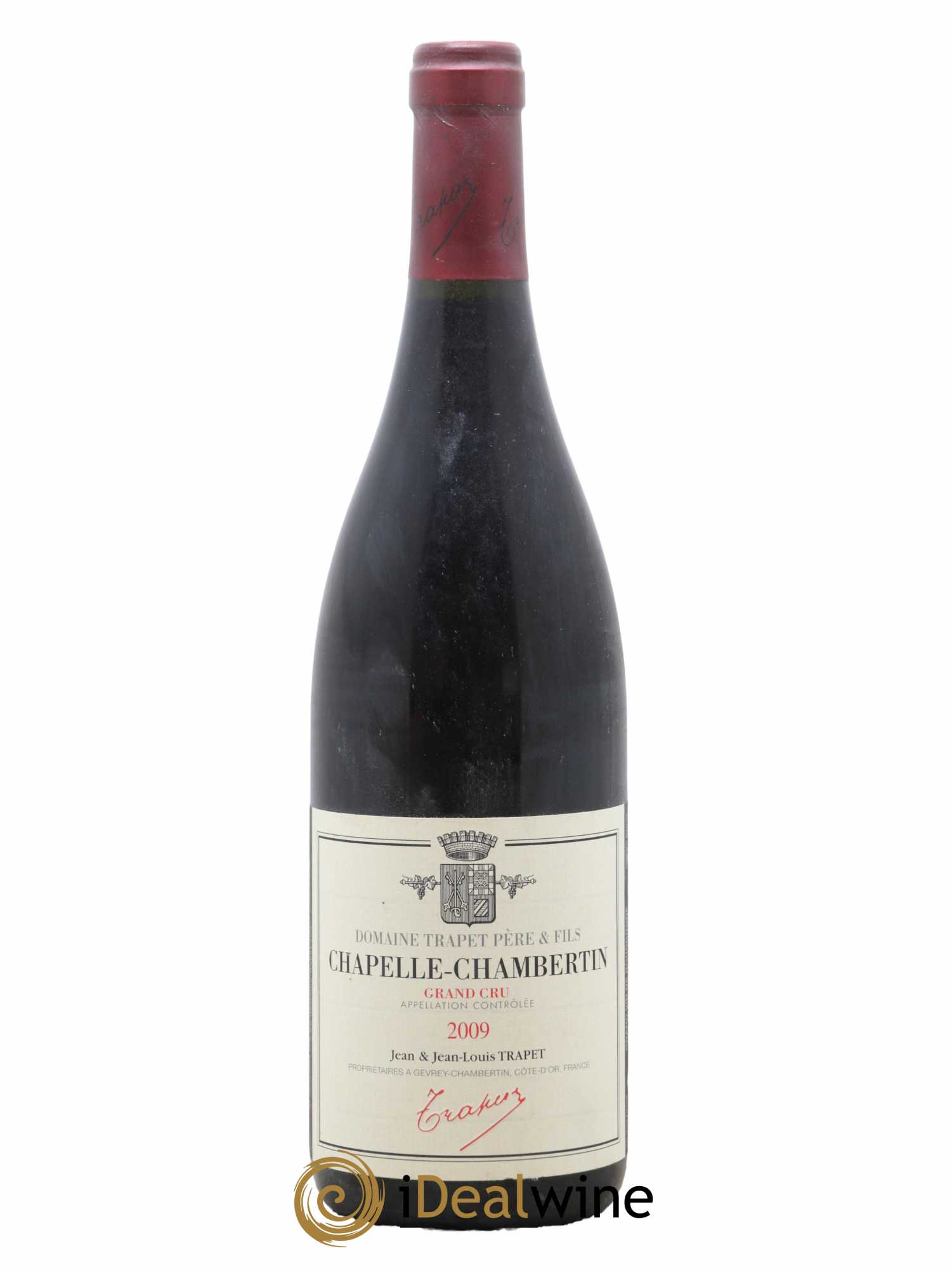 Chapelle-Chambertin Grand Cru Domaine Trapet 2009 - Lot de 1 bouteille - 0