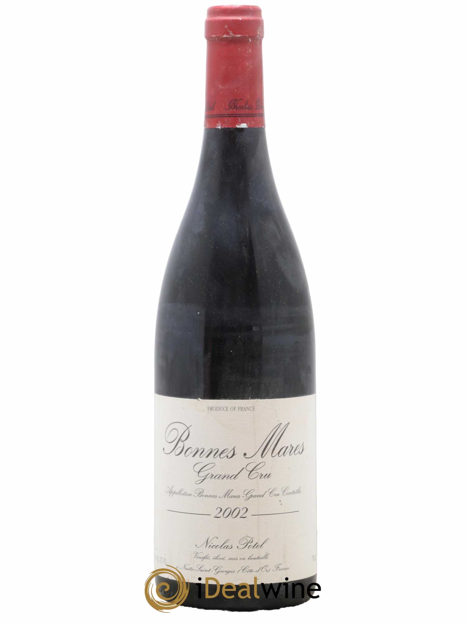 Bonnes-Mares Grand Cru Nicolas Potel 2002 - Lot de 1 bouteille - 0