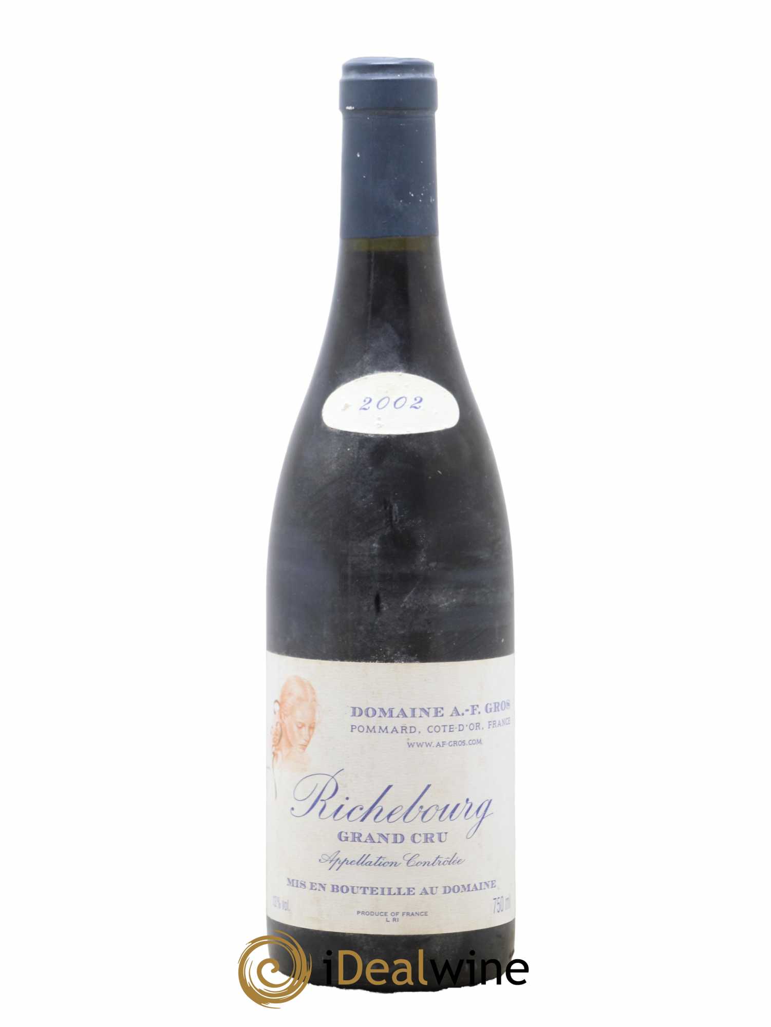 Richebourg Grand Cru A.-F. Gros 2002 - Lot de 1 bouteille - 0