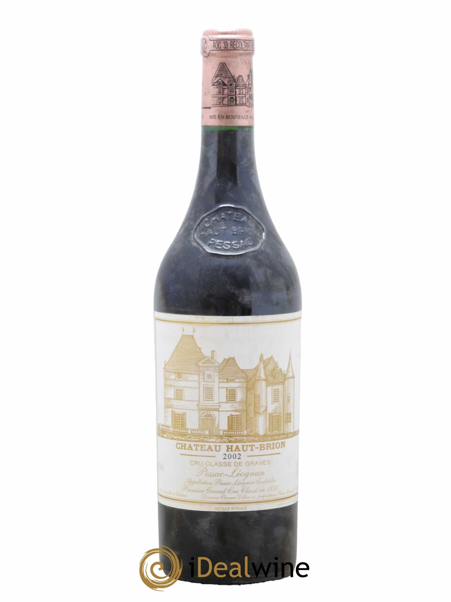 Château Haut Brion 1er Grand Cru Classé 2002 - Lot de 1 bouteille - 0