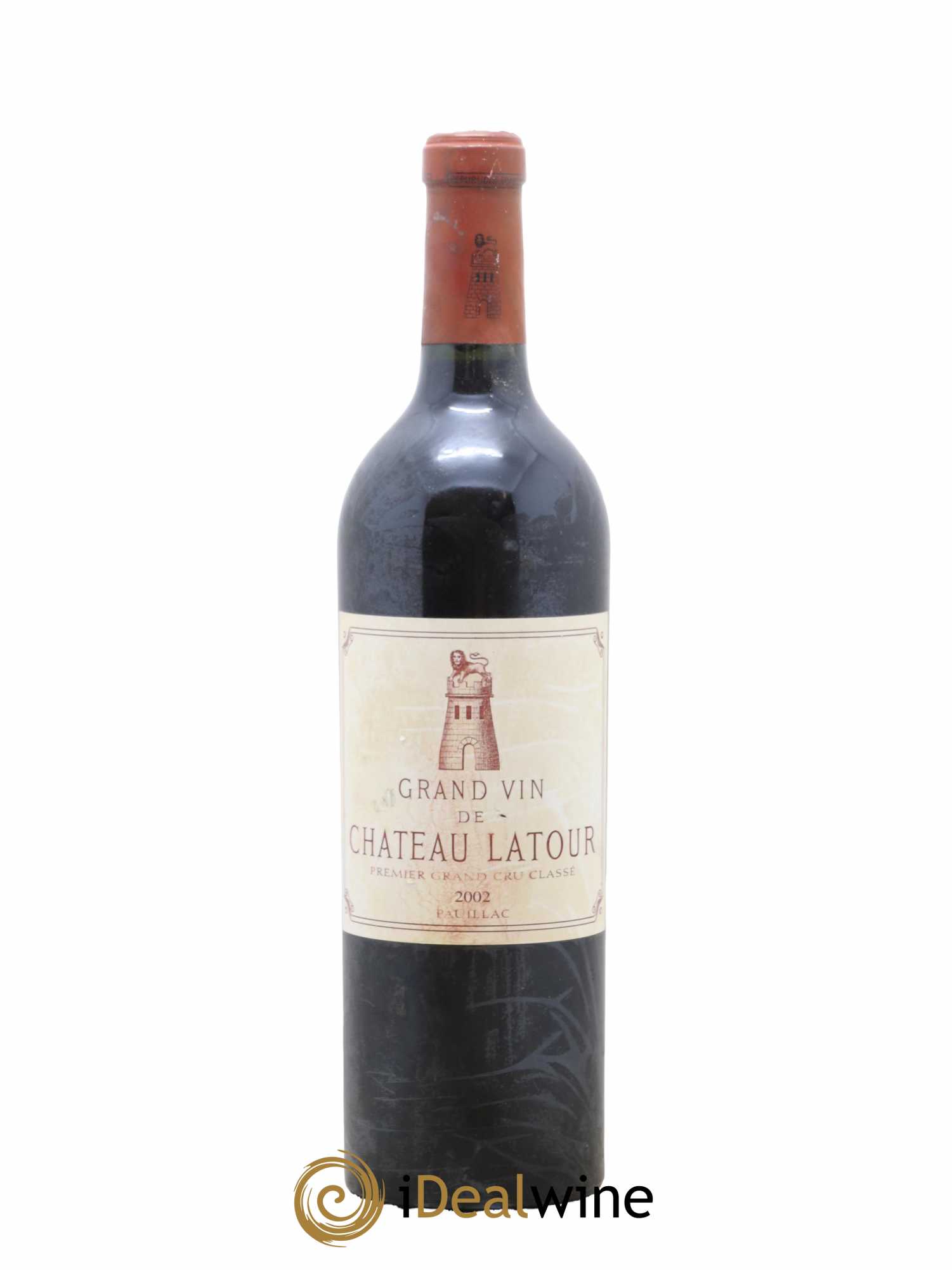 Château Latour 1er Grand Cru Classé 2002 - Lot de 1 bouteille - 0