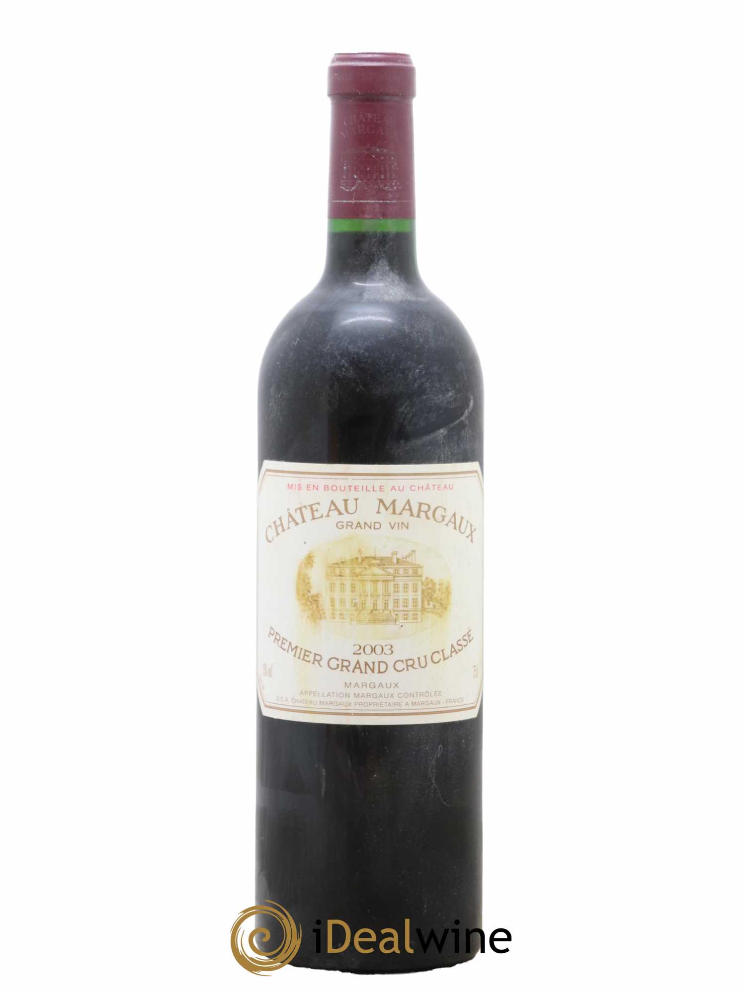 Château Margaux 1er Grand Cru Classé 2003 - Lot de 1 bouteille - 0