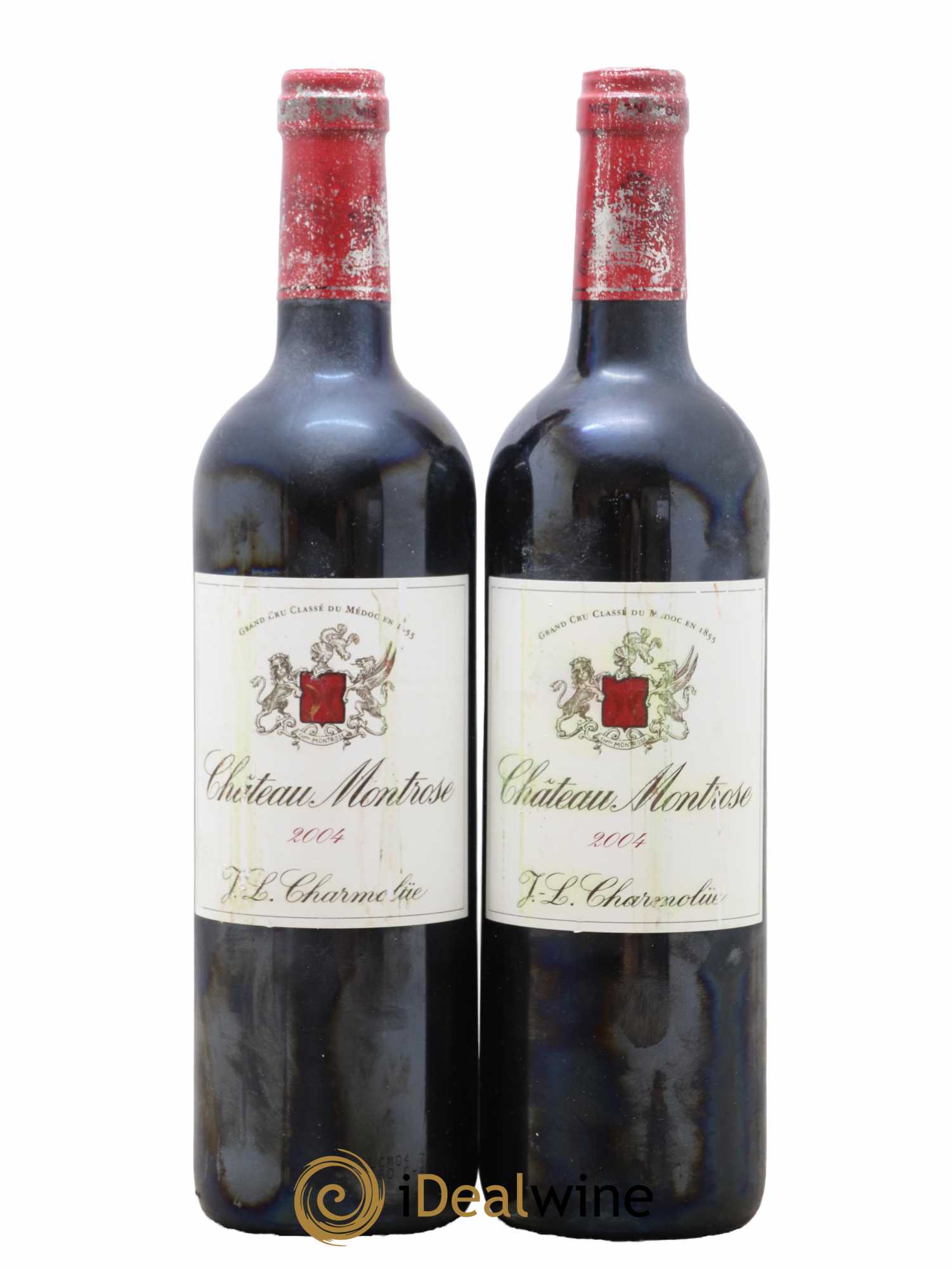 Château Montrose 2ème Grand Cru Classé 2004 - Lot de 2 bouteilles - 0