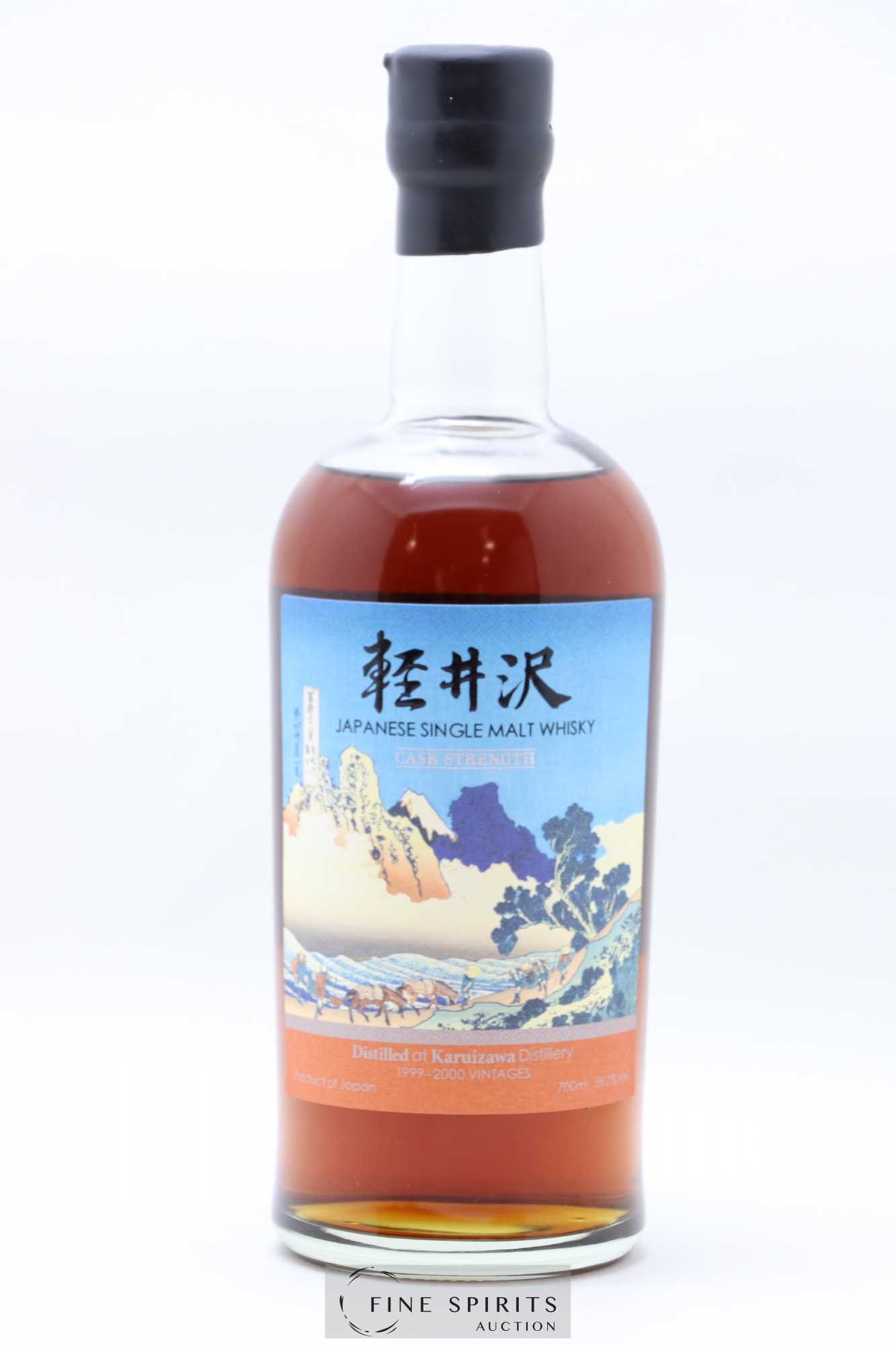 Karuizawa Of. Vintage 1999 & 2000 Batch 6 - Cask Strength Mount Fuji Serie - Lot de 1 bouteille - 1