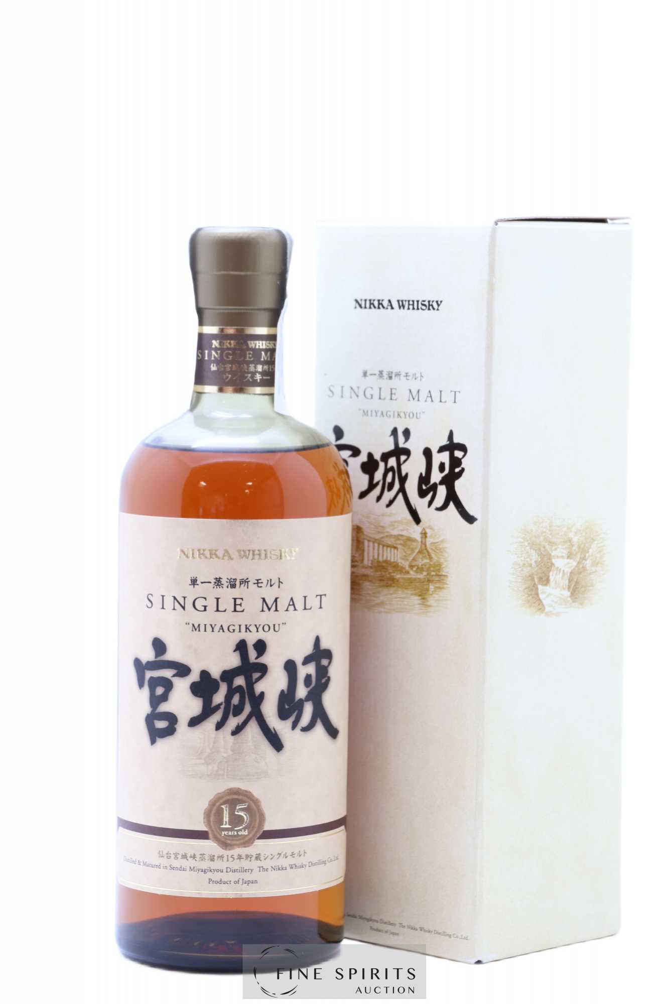 Miyagikyo 15 years Of. Nikka Whisky - Lot de 1 bouteille - 0