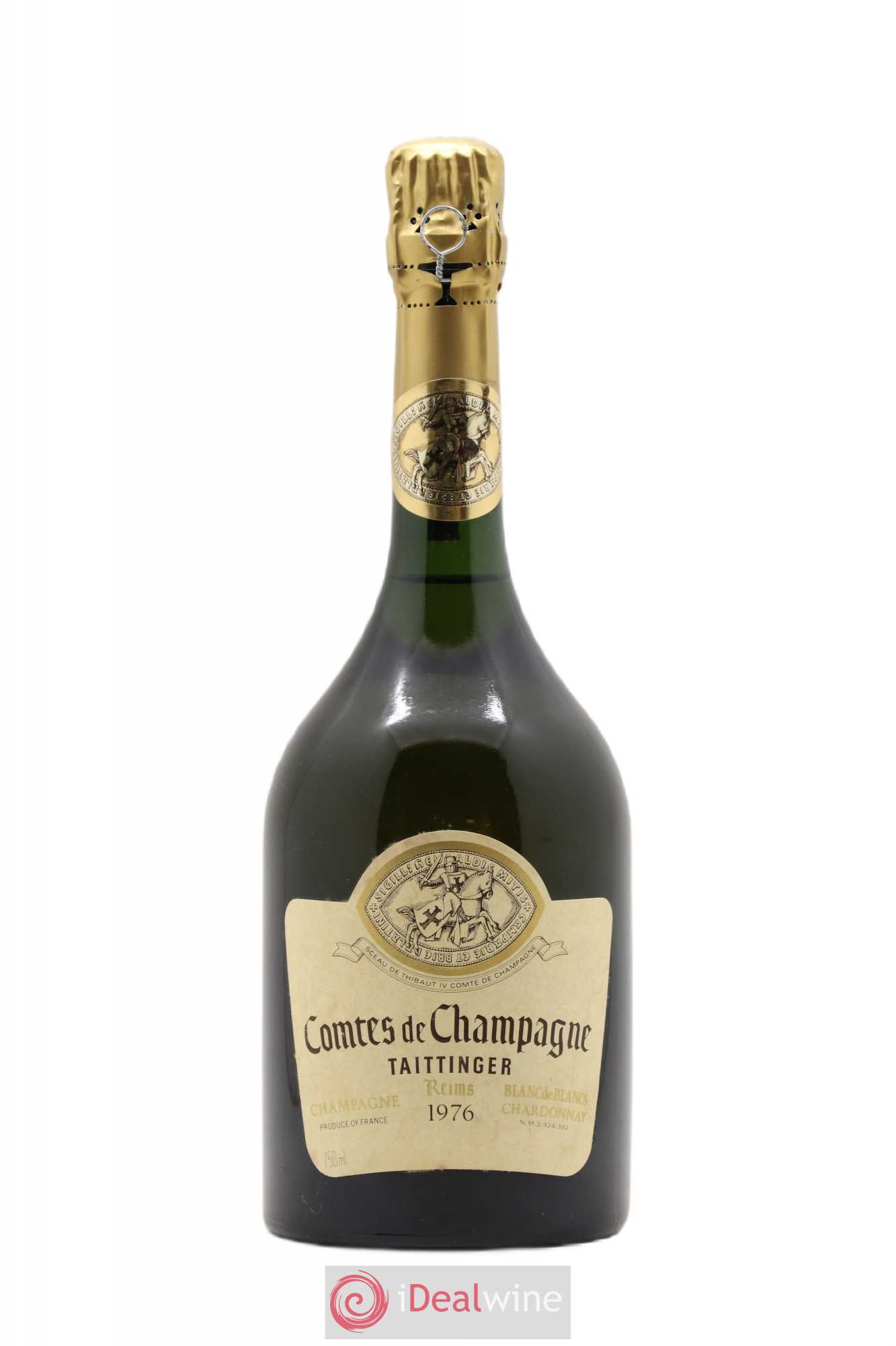 Comtes de Champagne Taittinger 1976 - Lot de 1 bouteille - 0