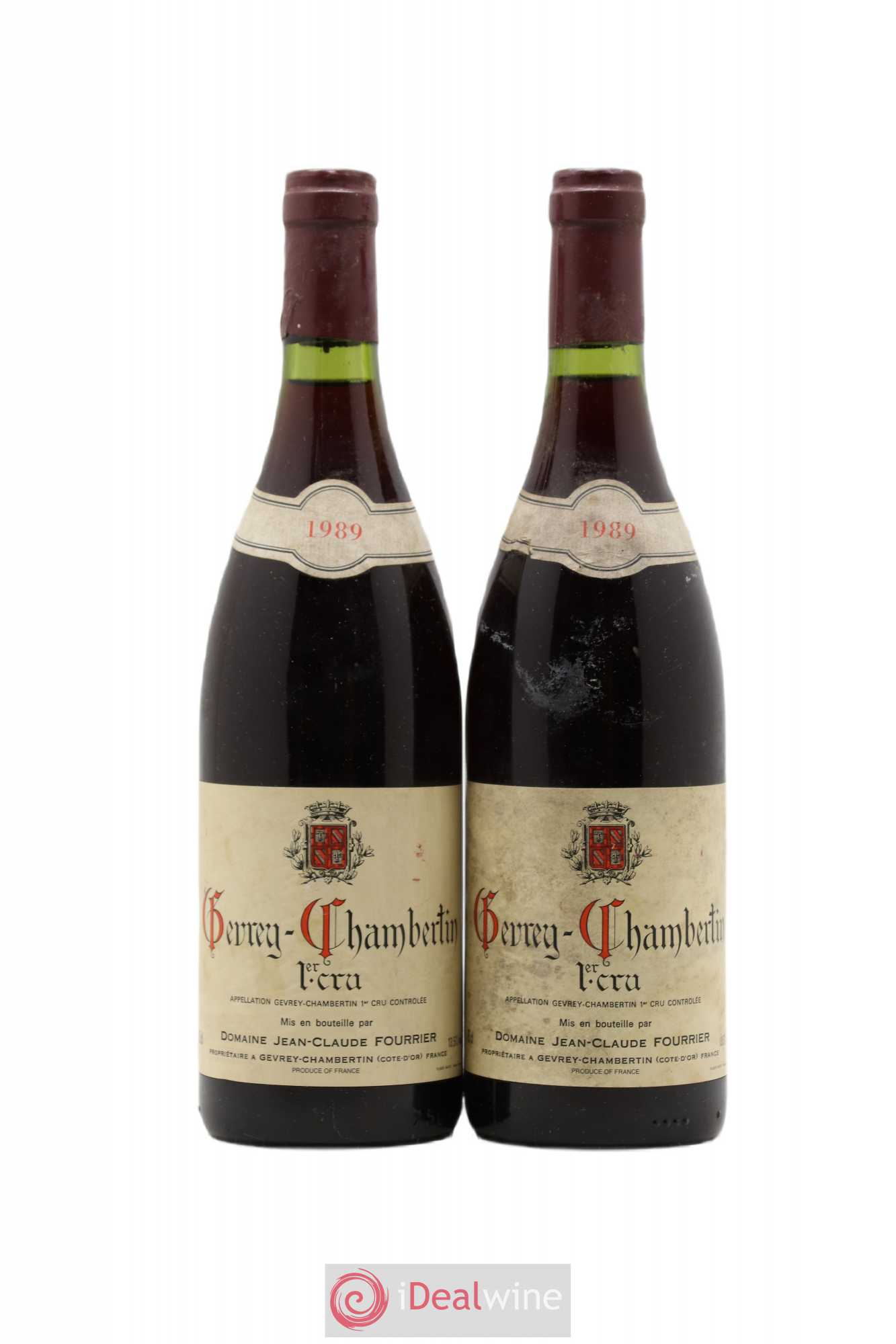 Gevrey-Chambertin 1er Cru Fourrier (Domaine) 1989 - Lot de 2 bouteilles - 0