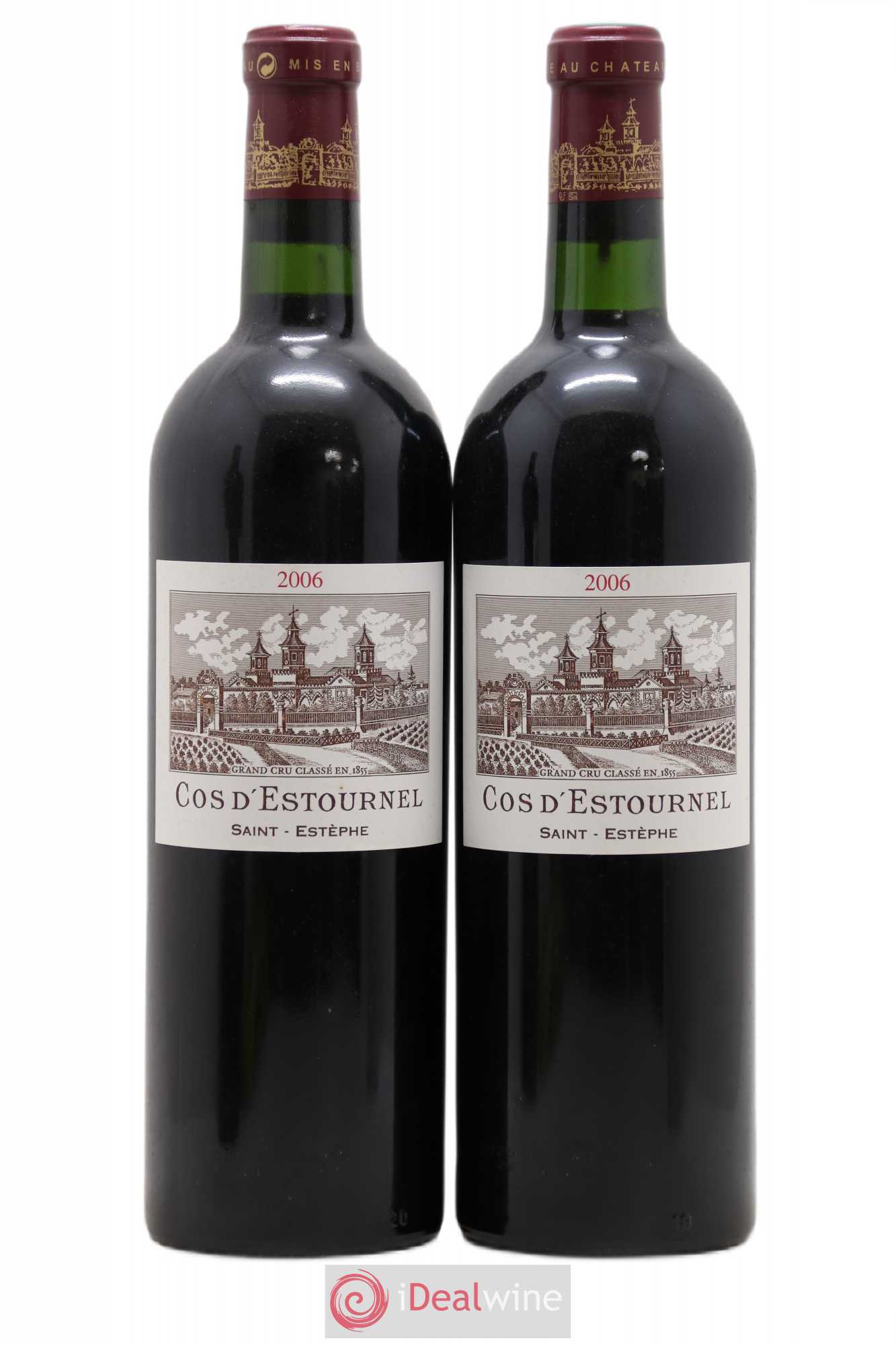 Cos d'Estournel 2ème Grand Cru Classé 2006 - Lot de 2 bouteilles - 0