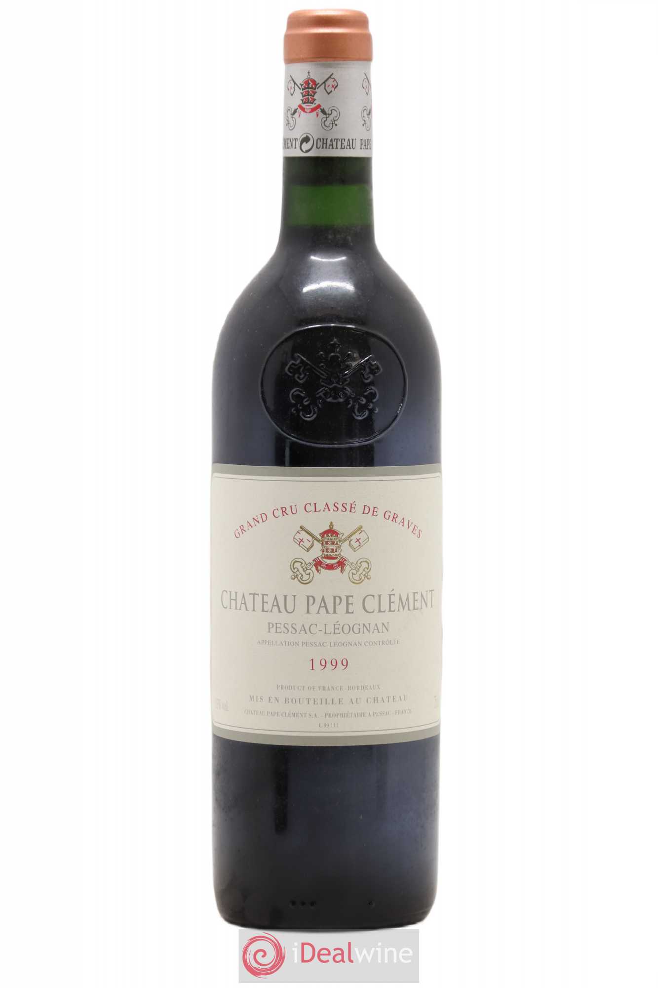 Château Pape Clément Cru Classé de Graves 1999 - Lot de 1 bouteille - 0
