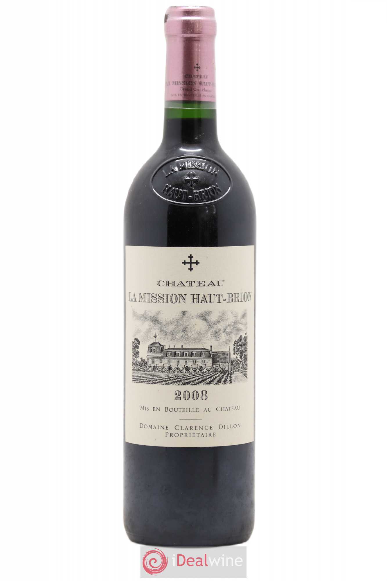 Château la Mission Haut-Brion Cru Classé de Graves 2008 - Lot de 1 bouteille - 0