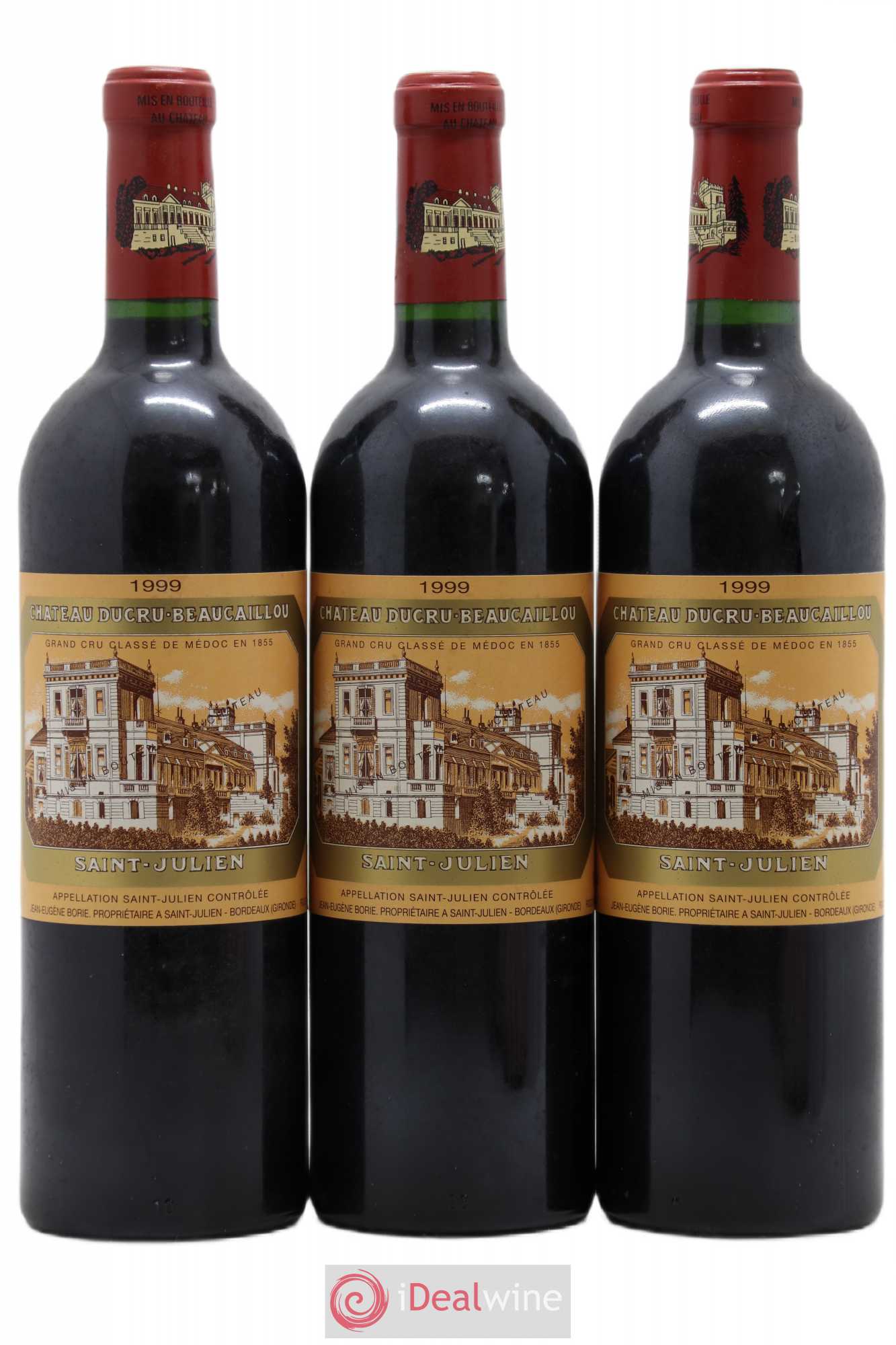 Château Ducru Beaucaillou 2ème Grand Cru Classé 1999 - Lot de 3 bouteilles - 0