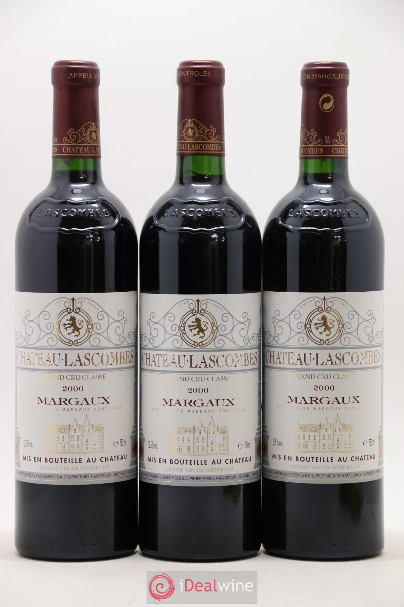 Château Lascombes 2ème Grand Cru Classé 2000 - Lot de 12 bouteilles - 2