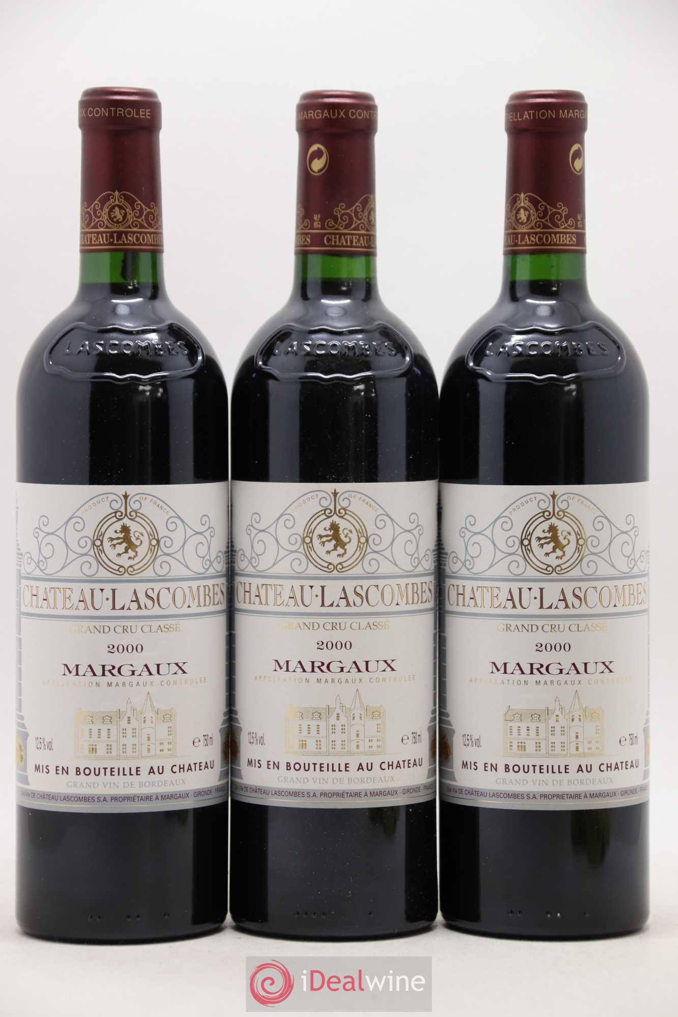Château Lascombes 2ème Grand Cru Classé 2000 - Lot de 12 bouteilles - 3