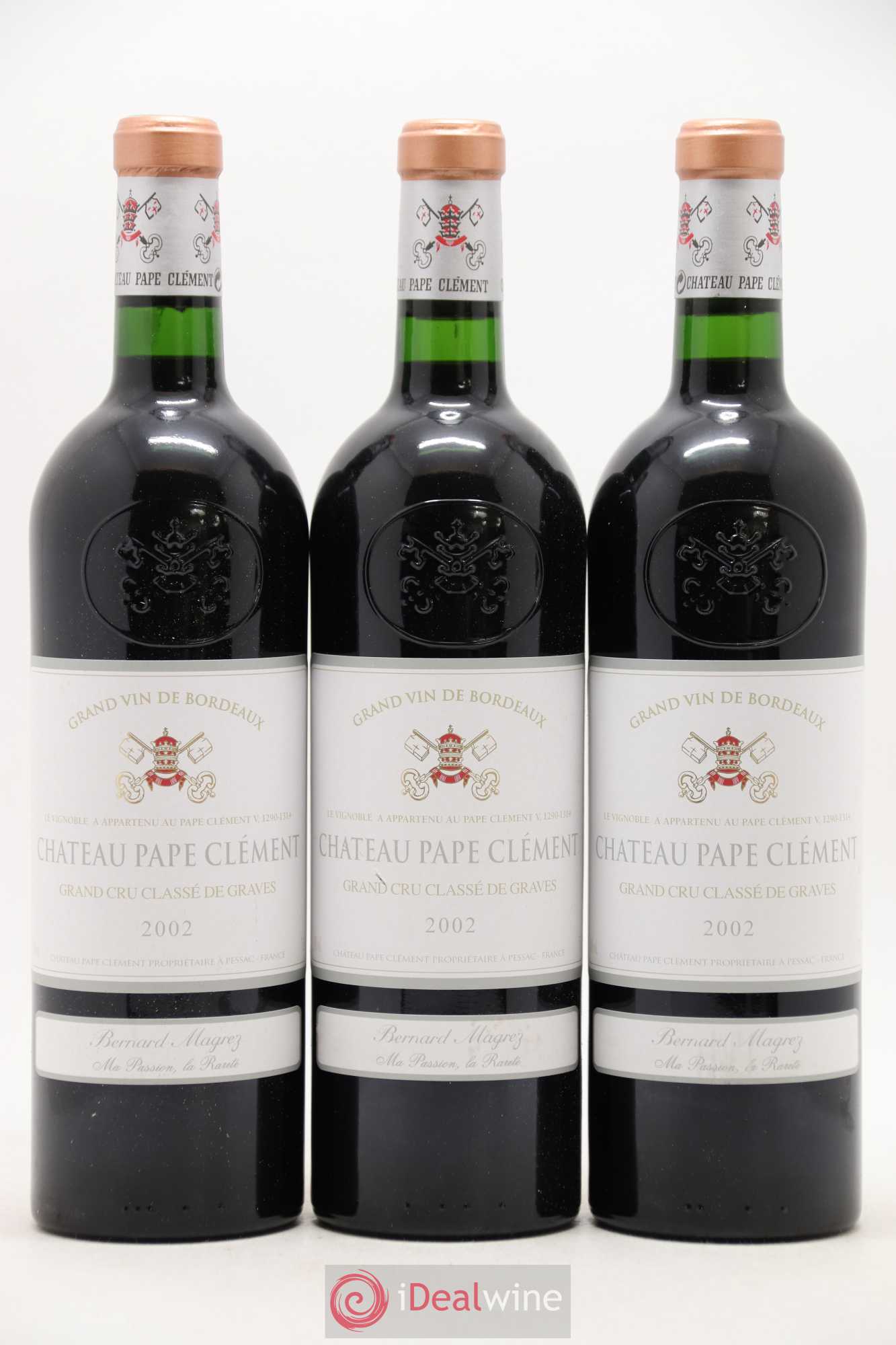Château Pape Clément Cru Classé de Graves 2002 - Lot de 12 bouteilles - 2