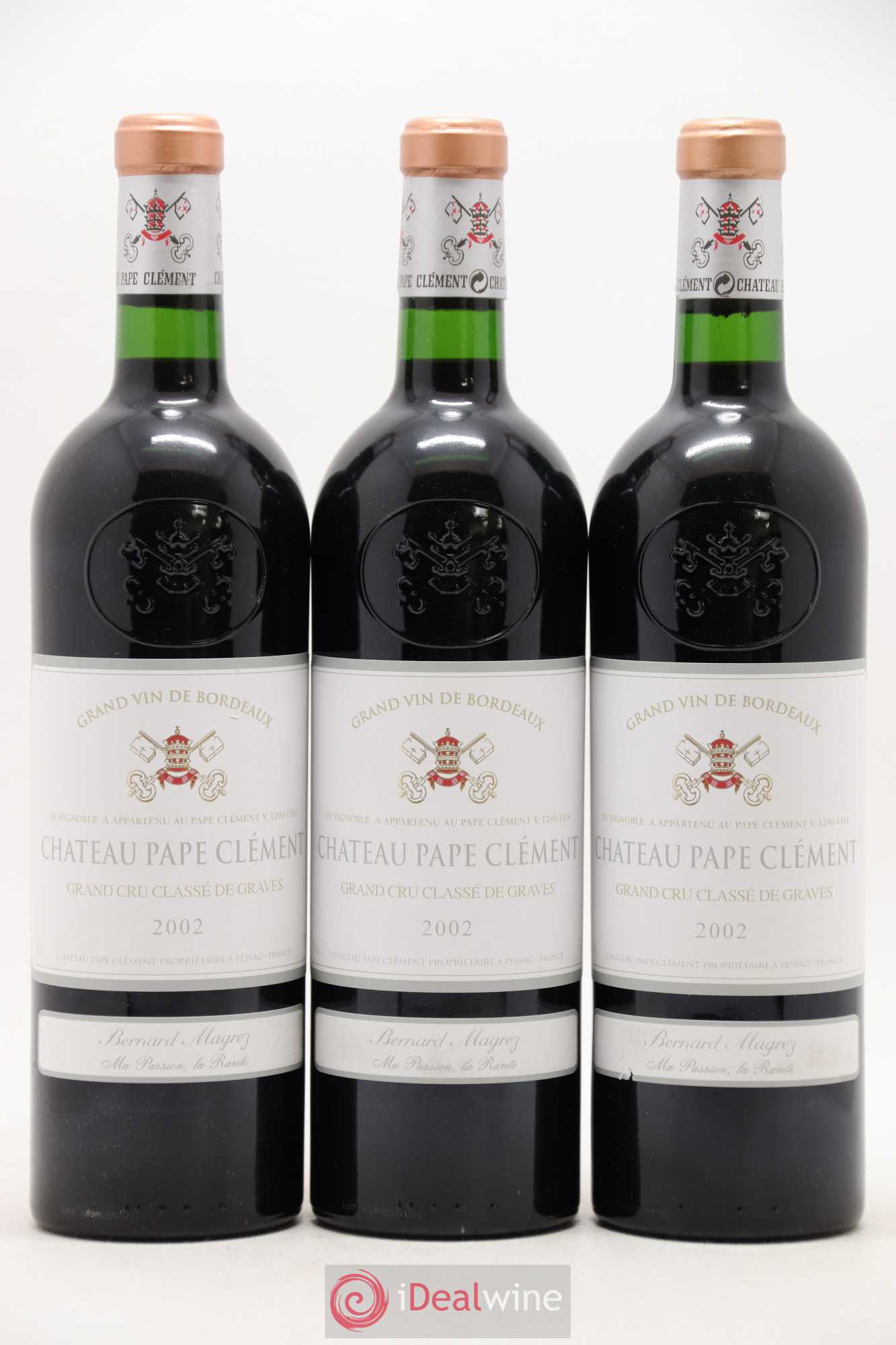 Château Pape Clément Cru Classé de Graves 2002 - Lot de 12 bouteilles - 3