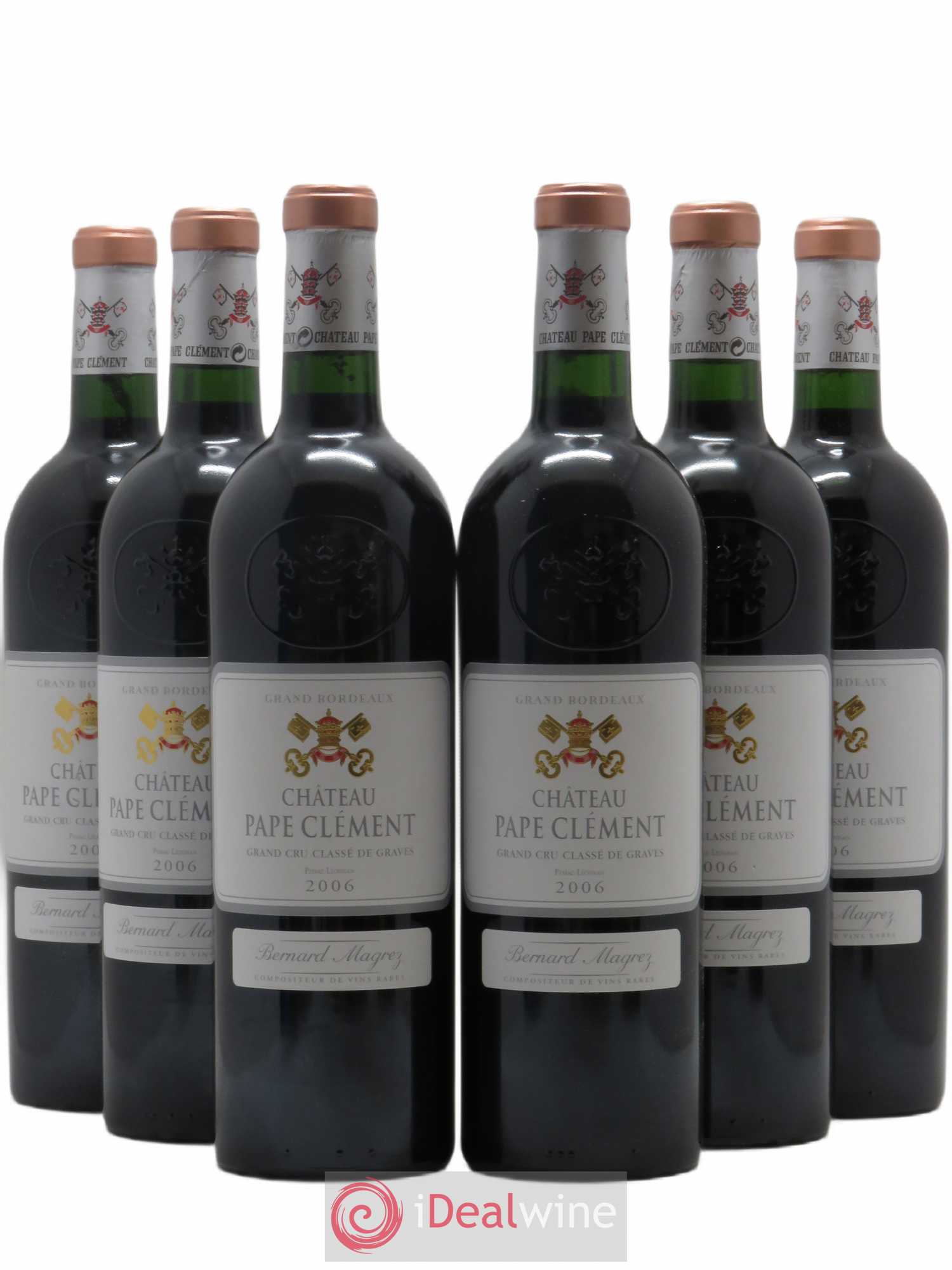 Château Pape Clément Cru Classé de Graves 2006 - Lot de 6 bouteilles - 0