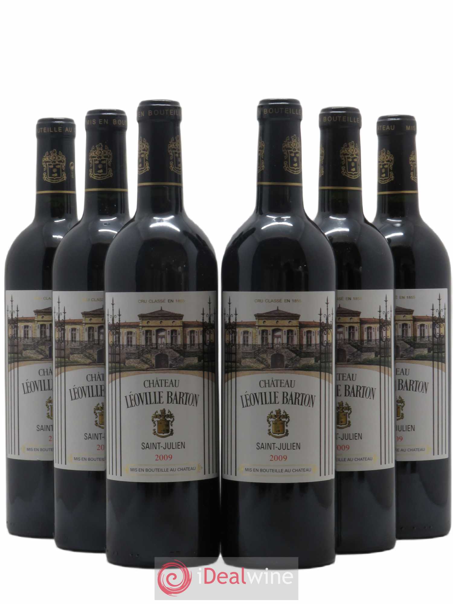 Château Léoville Barton 2ème Grand Cru Classé 2009 - Lot de 6 bouteilles - 0