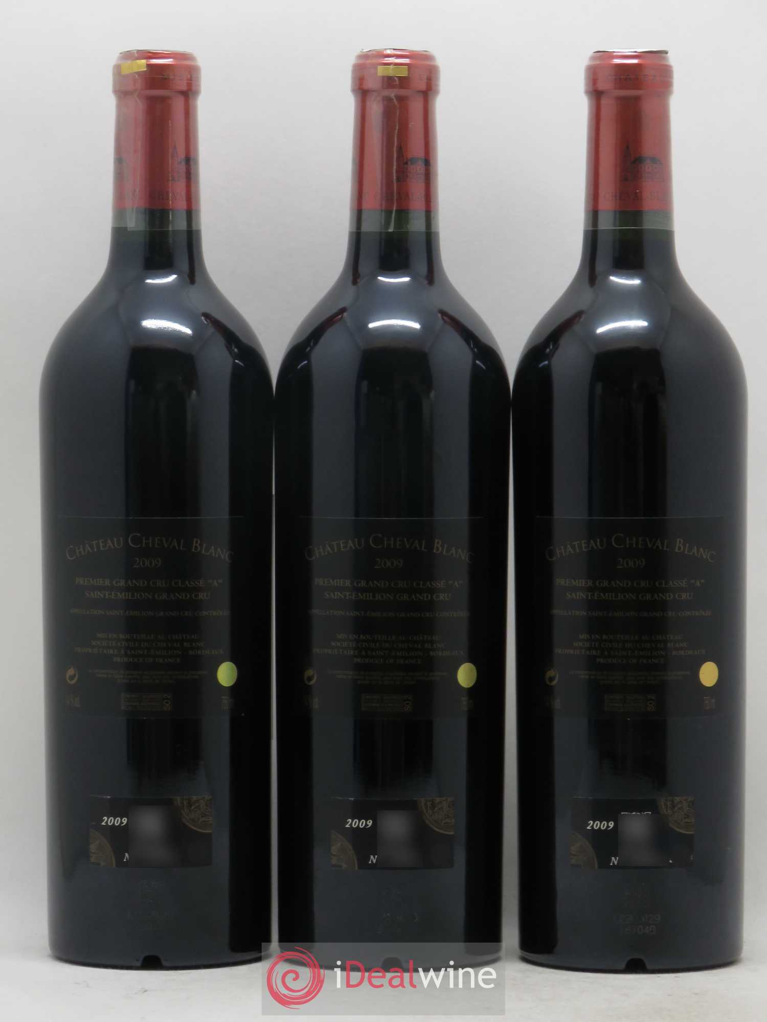 Château Cheval Blanc 1er Grand Cru Classé A 2009 - Lot de 6 bouteilles - 2