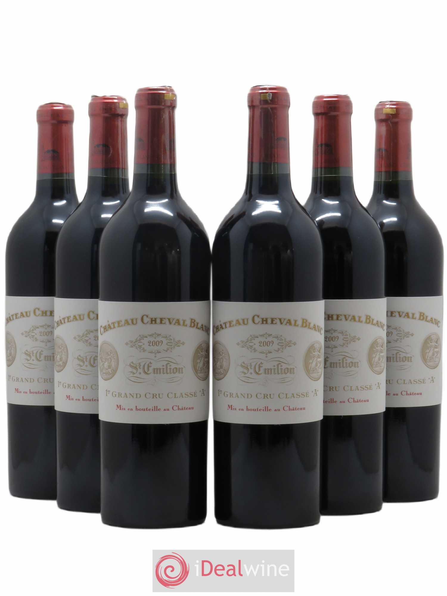 Château Cheval Blanc 1er Grand Cru Classé A 2009 - Lot de 6 bouteilles - 0