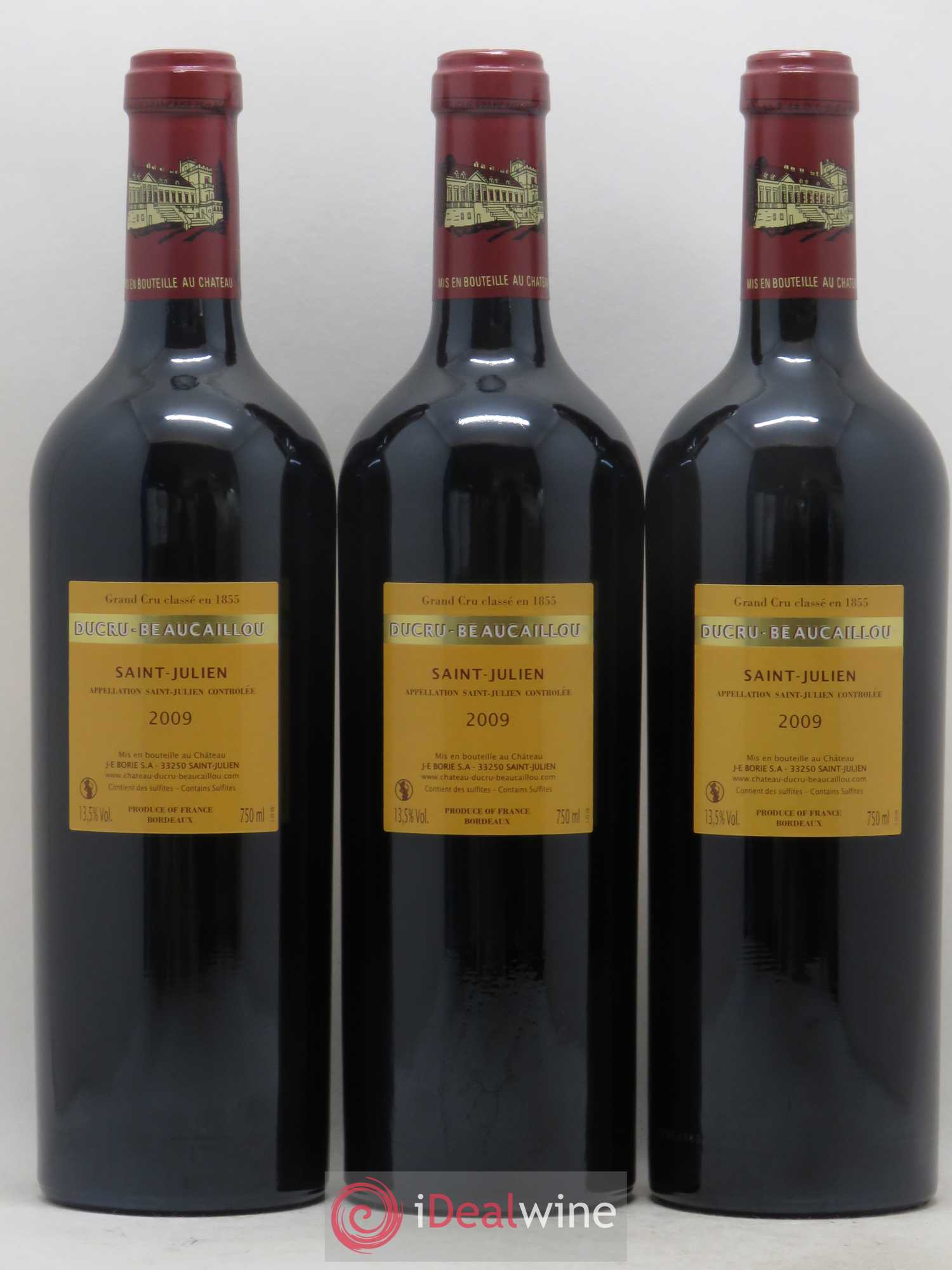 Château Ducru Beaucaillou 2ème Grand Cru Classé 2009 - Lot de 6 bouteilles - 2