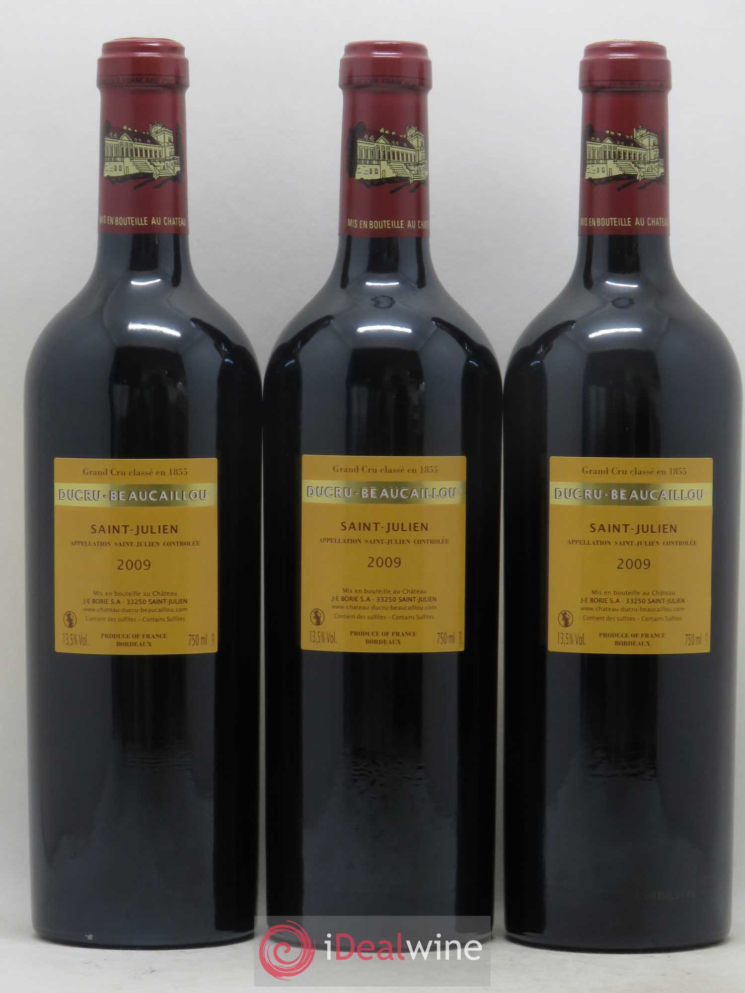 Château Ducru Beaucaillou 2ème Grand Cru Classé 2009 - Lot de 6 bouteilles - 4