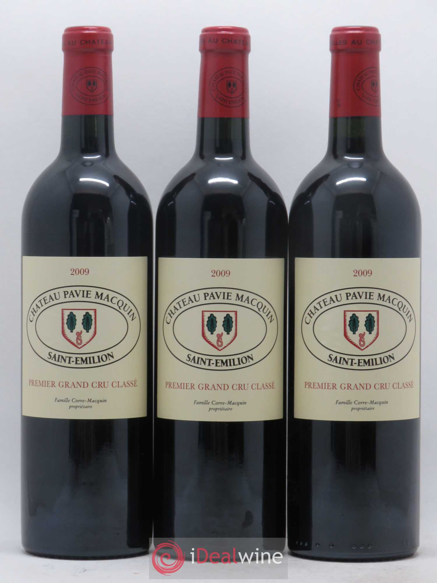 Château Pavie Macquin 1er Grand Cru Classé B 2009 - Lot de 6 bouteilles - 1