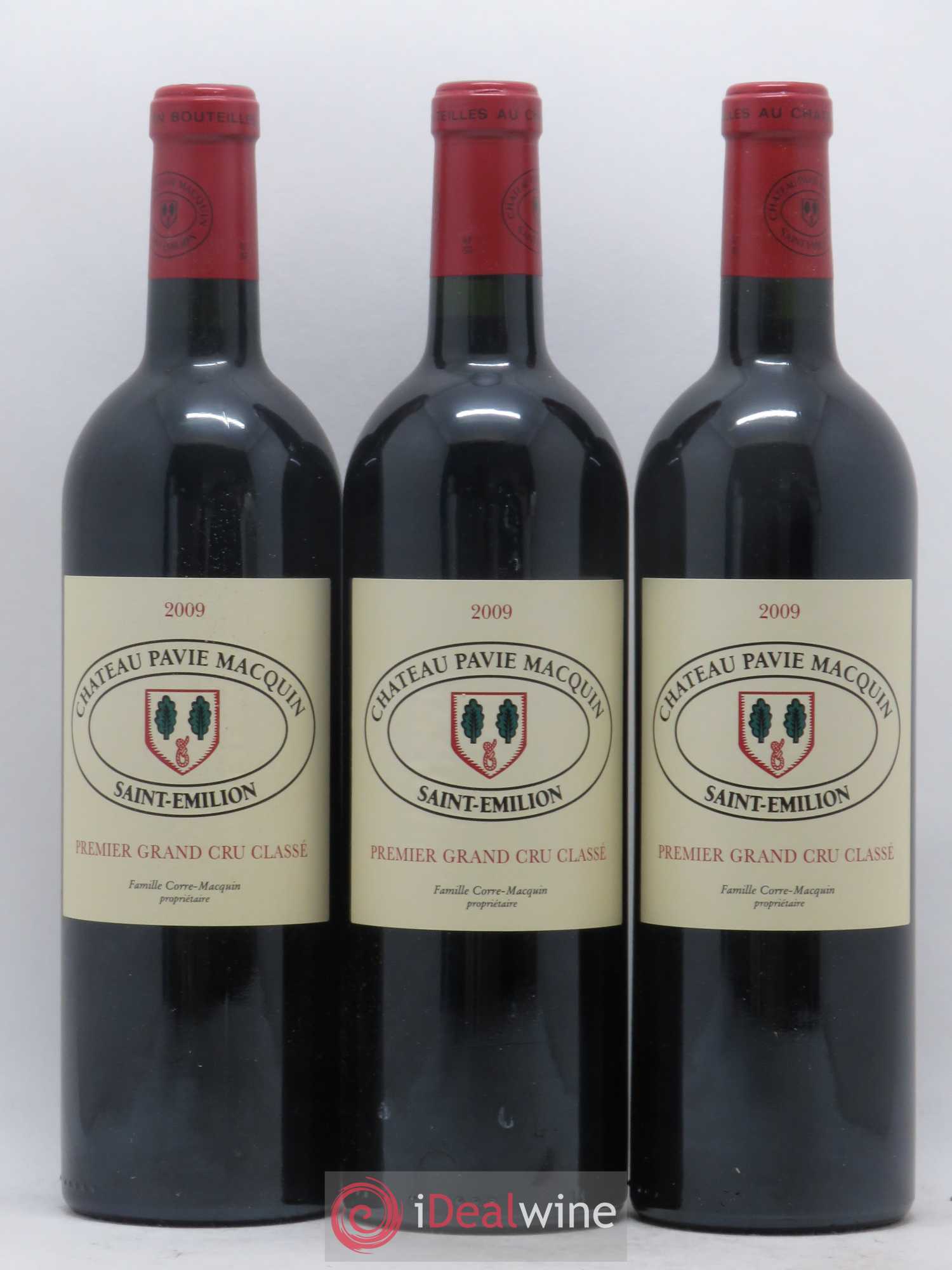 Château Pavie Macquin 1er Grand Cru Classé B 2009 - Lot de 6 bouteilles - 1