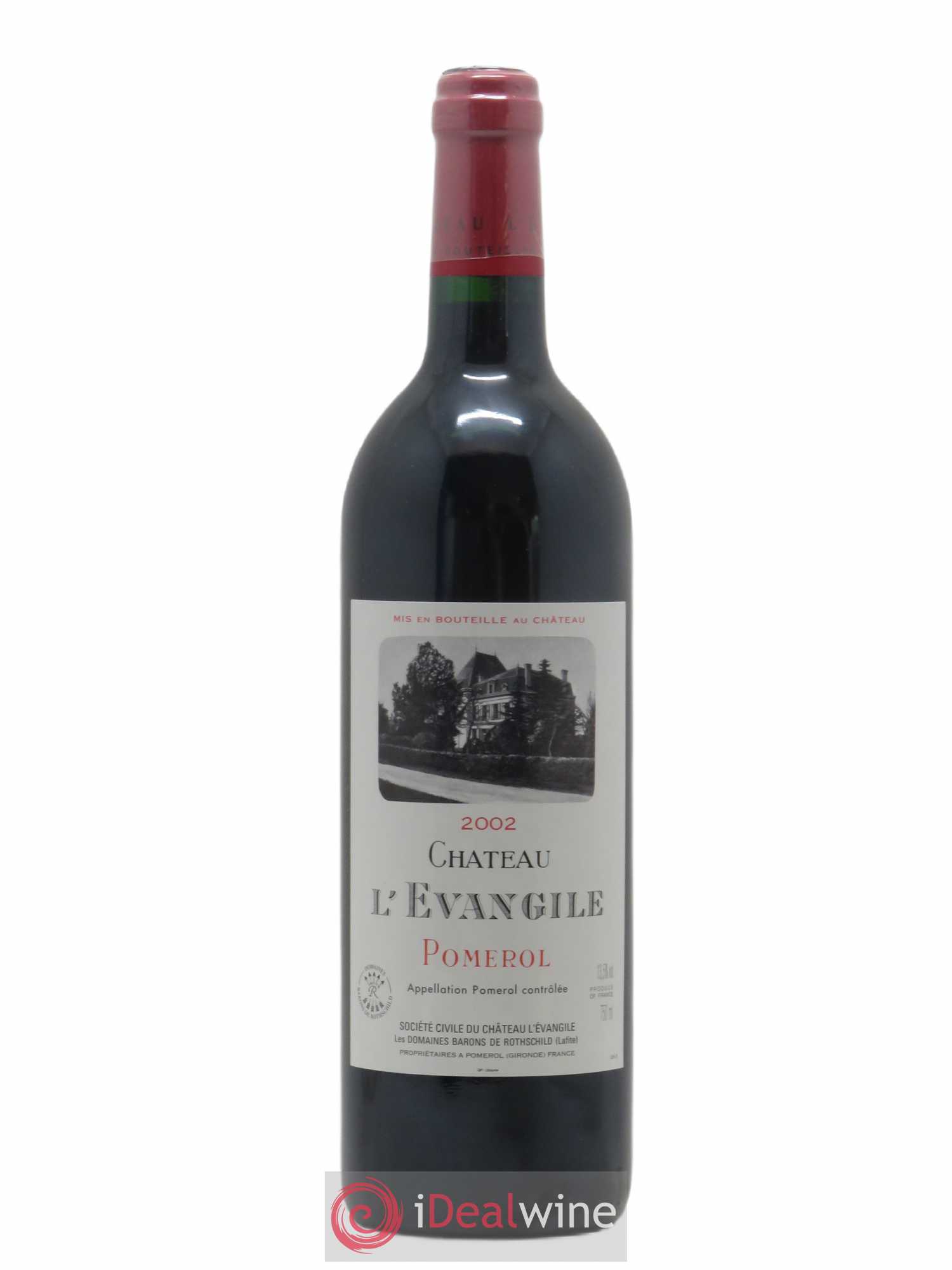 Château l' Évangile 2002 - Lot de 1 bouteille - 0