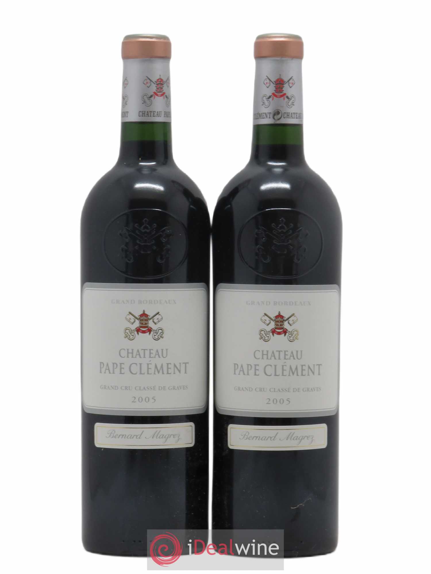 Château Pape Clément Cru Classé de Graves 2005 - Lot de 2 bouteilles - 0