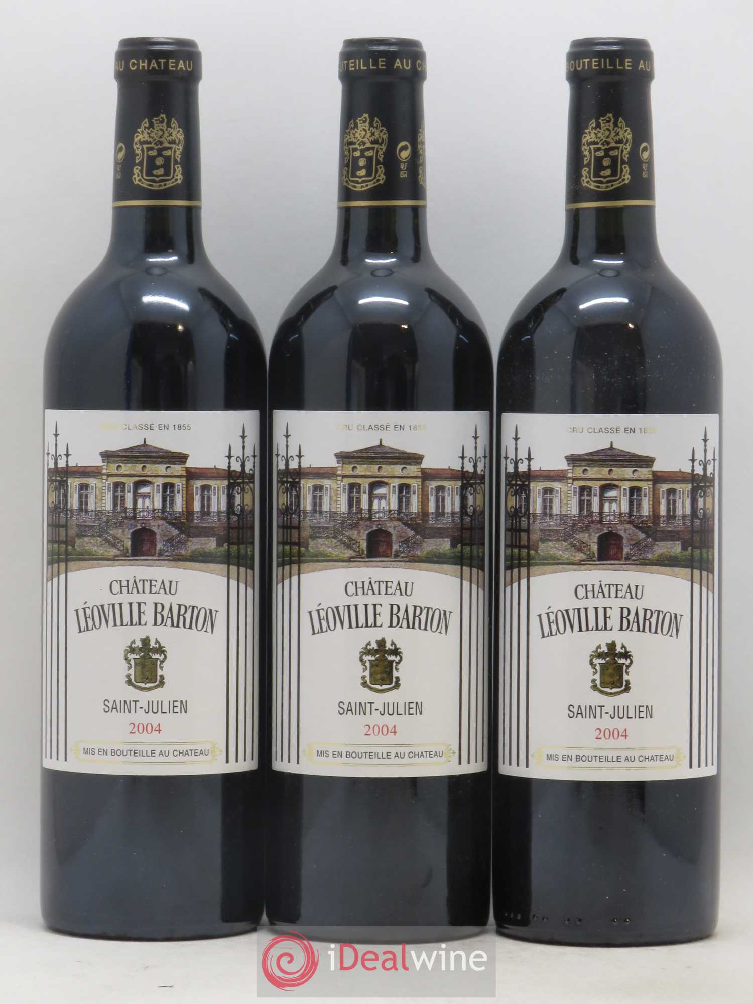 Château Léoville Barton 2ème Grand Cru Classé 2004 - Lot de 12 bouteilles - 1