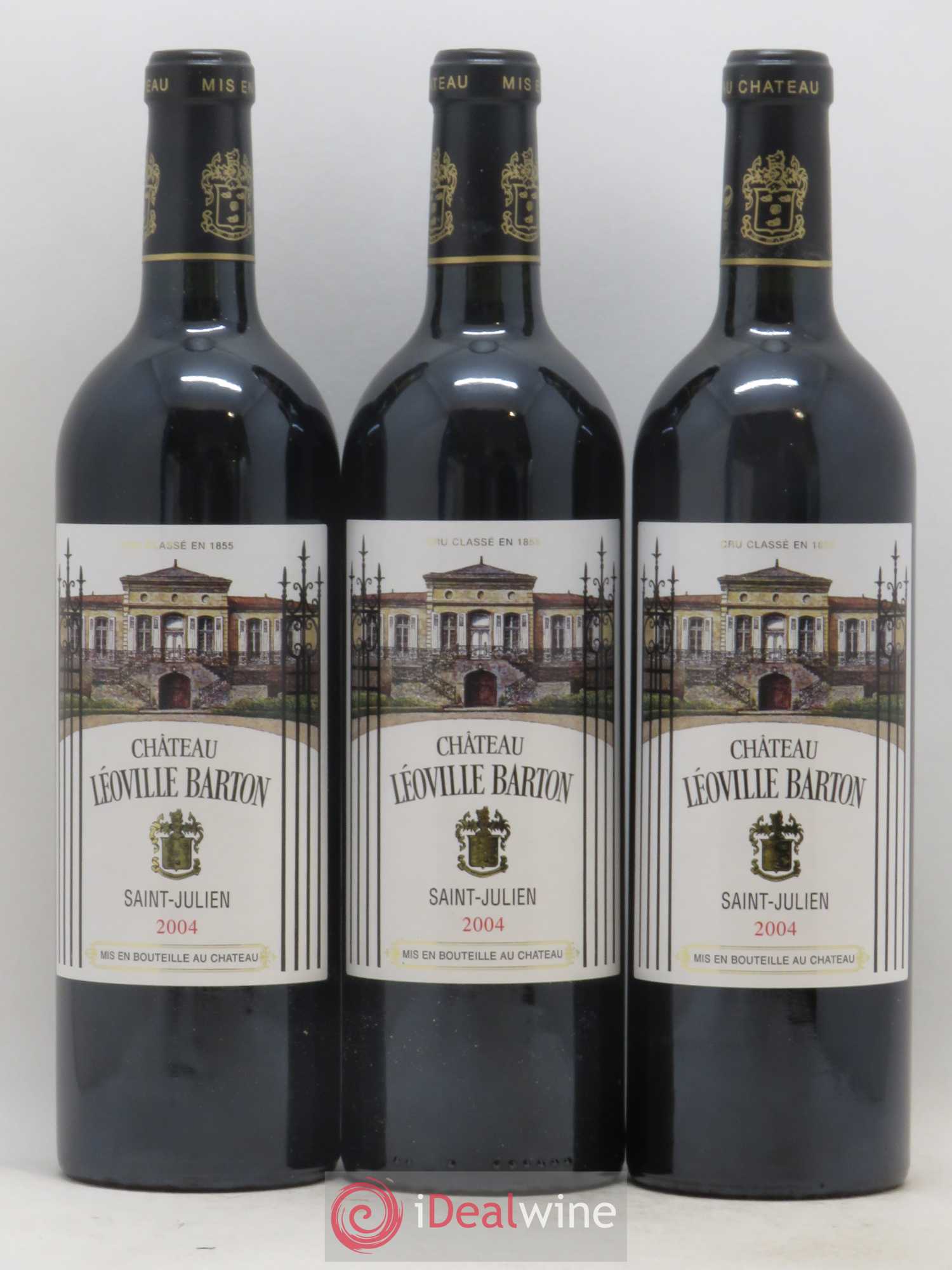 Château Léoville Barton 2ème Grand Cru Classé 2004 - Lot de 12 bouteilles - 4