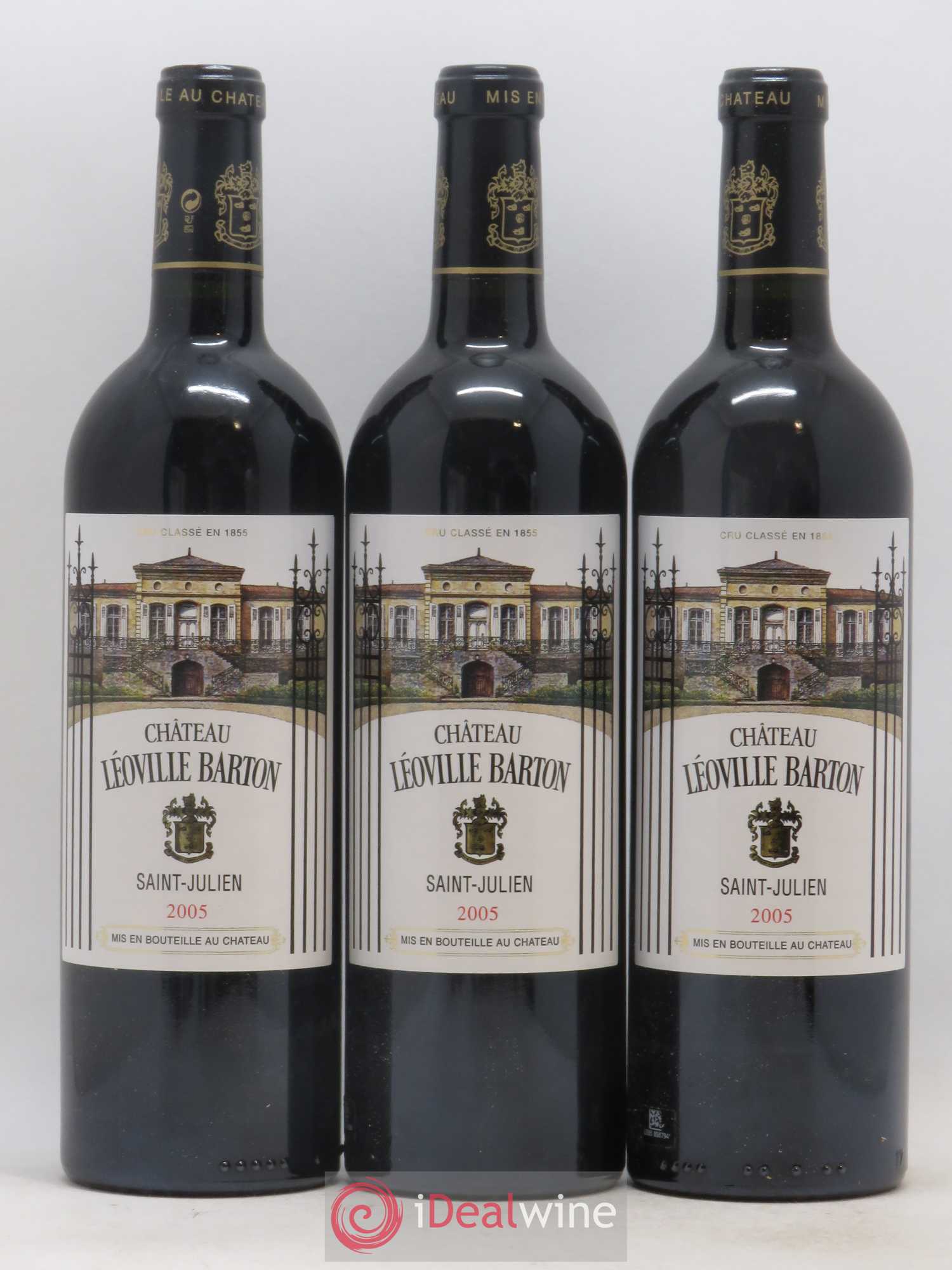 Château Léoville Barton 2ème Grand Cru Classé 2005 - Lot de 12 bouteilles - 3