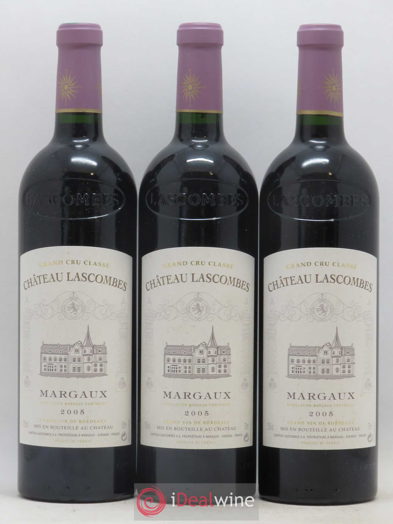 Château Lascombes 2ème Grand Cru Classé 2005 - Lot de 12 bouteilles - 1
