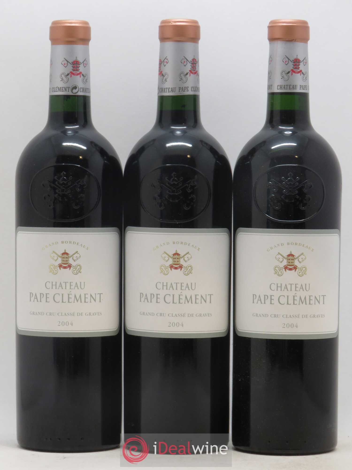 Château Pape Clément Cru Classé de Graves 2004 - Lot de 12 bouteilles - 1